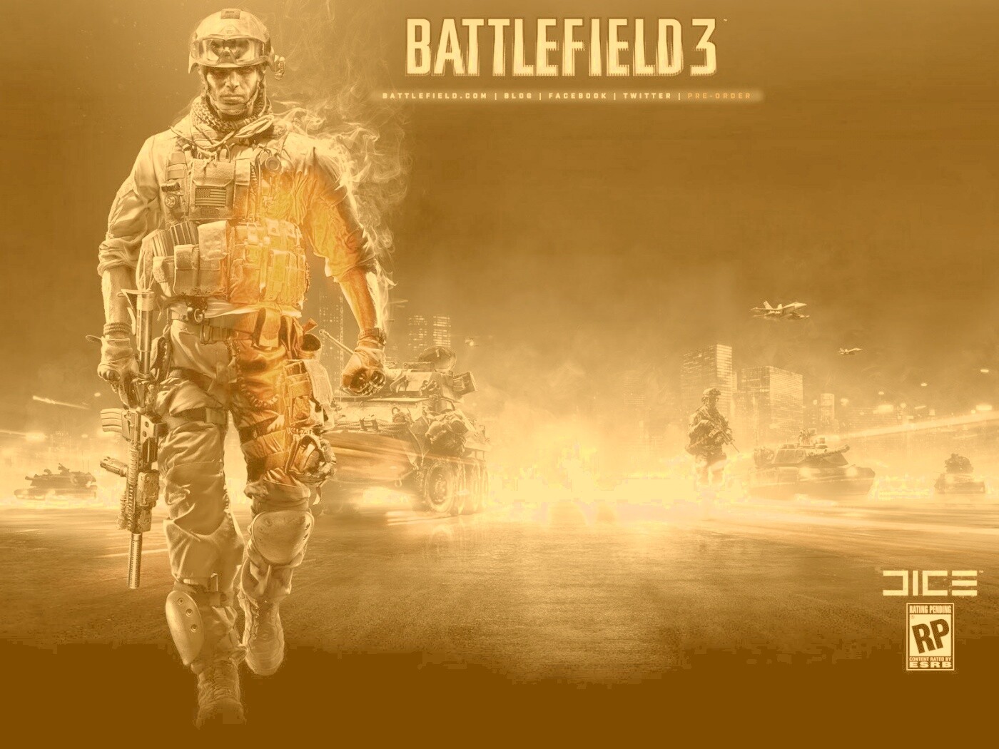 Battlefield 3 обои