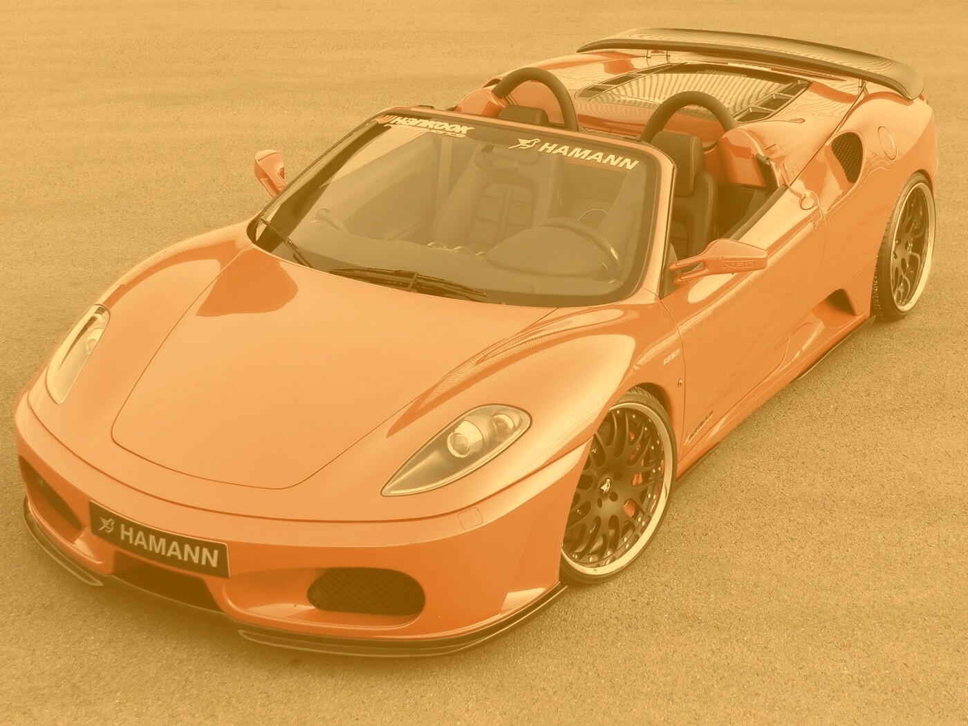 Ferrari  с тюнингом от Hamann обои
