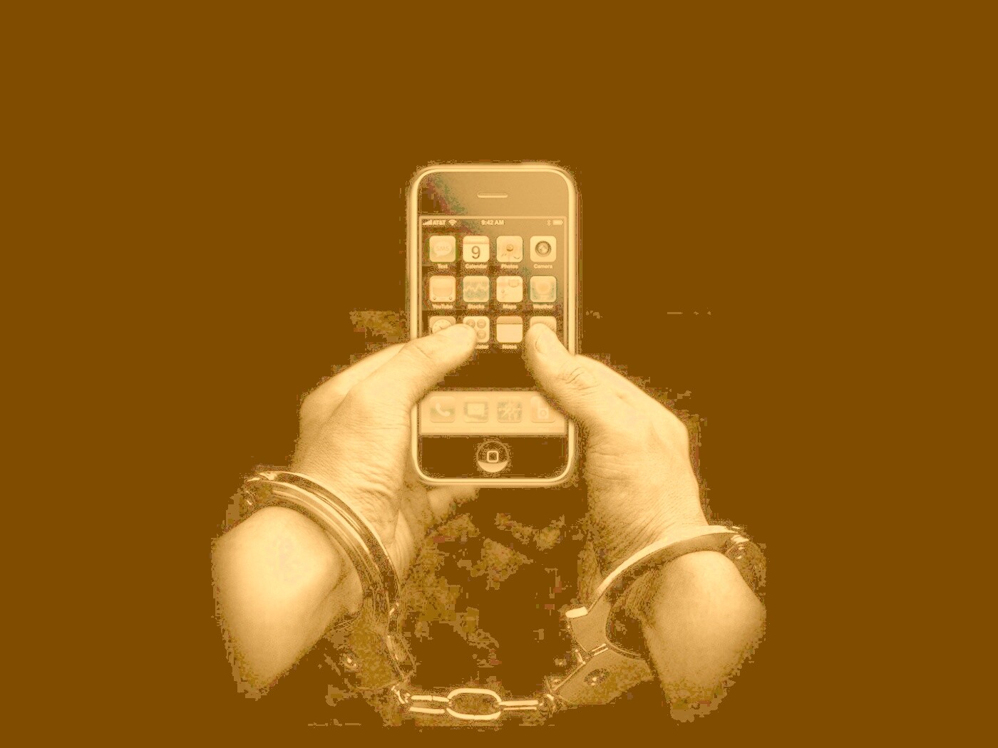 Ты раб своего iPhone обои