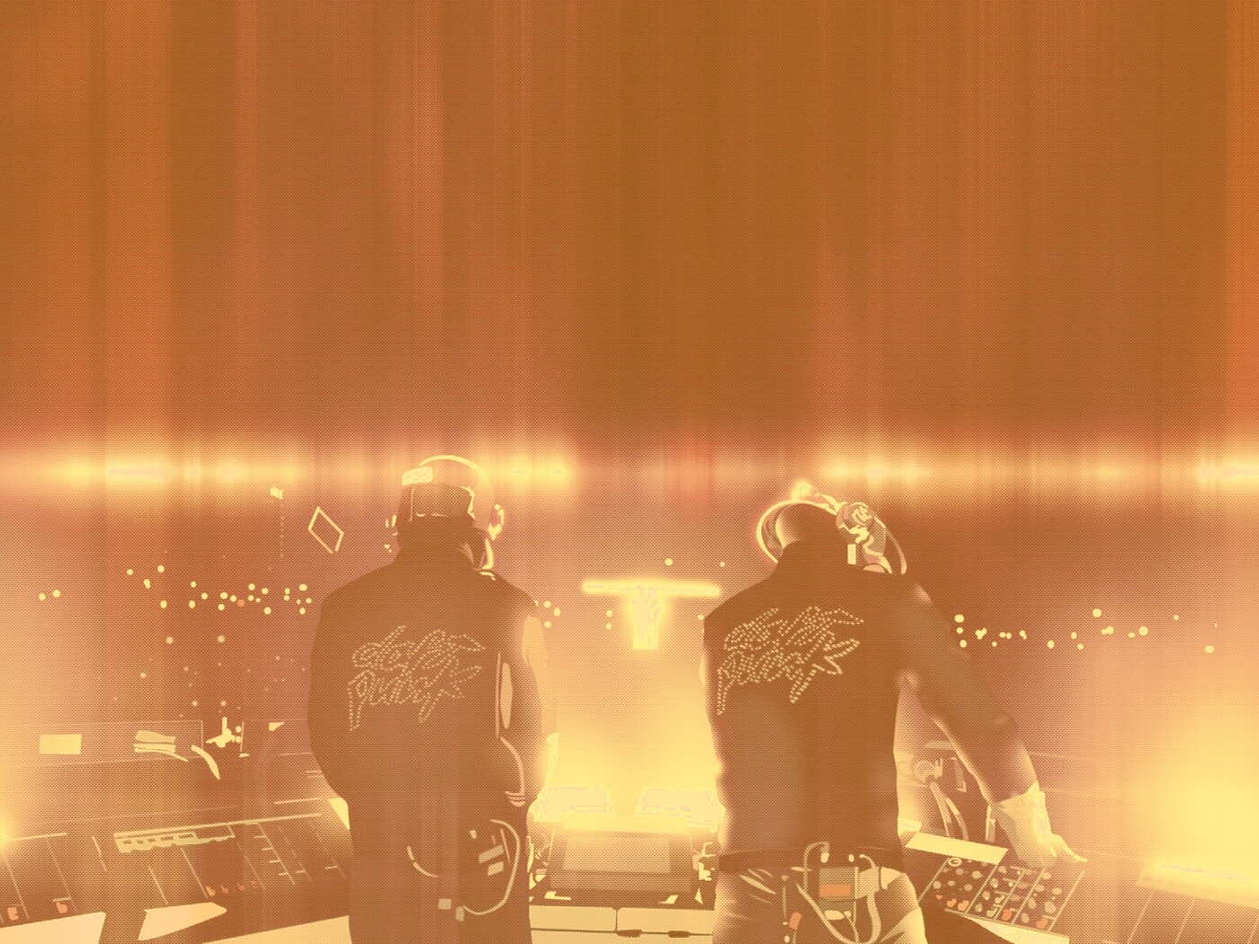Концерт Daft Punk обои