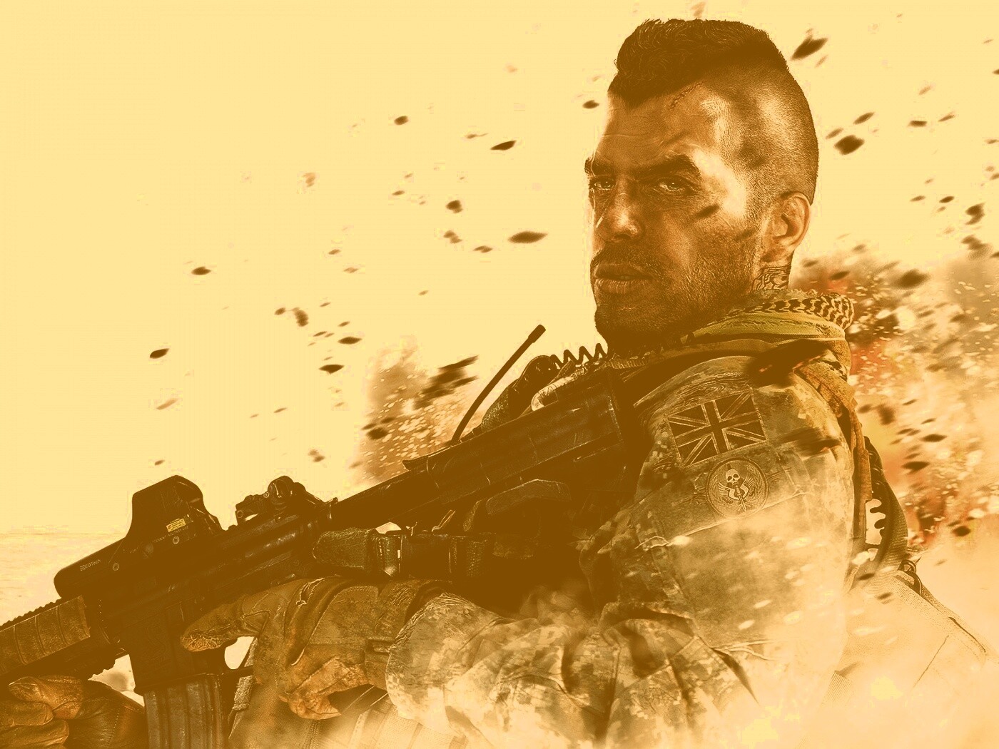 Солдат из COD Modern Warfare обои
