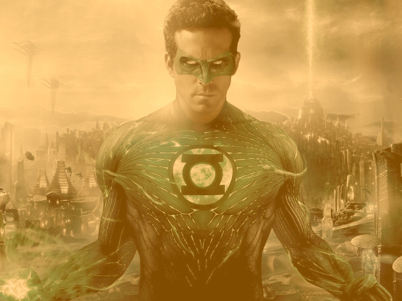 Green Lantern обои