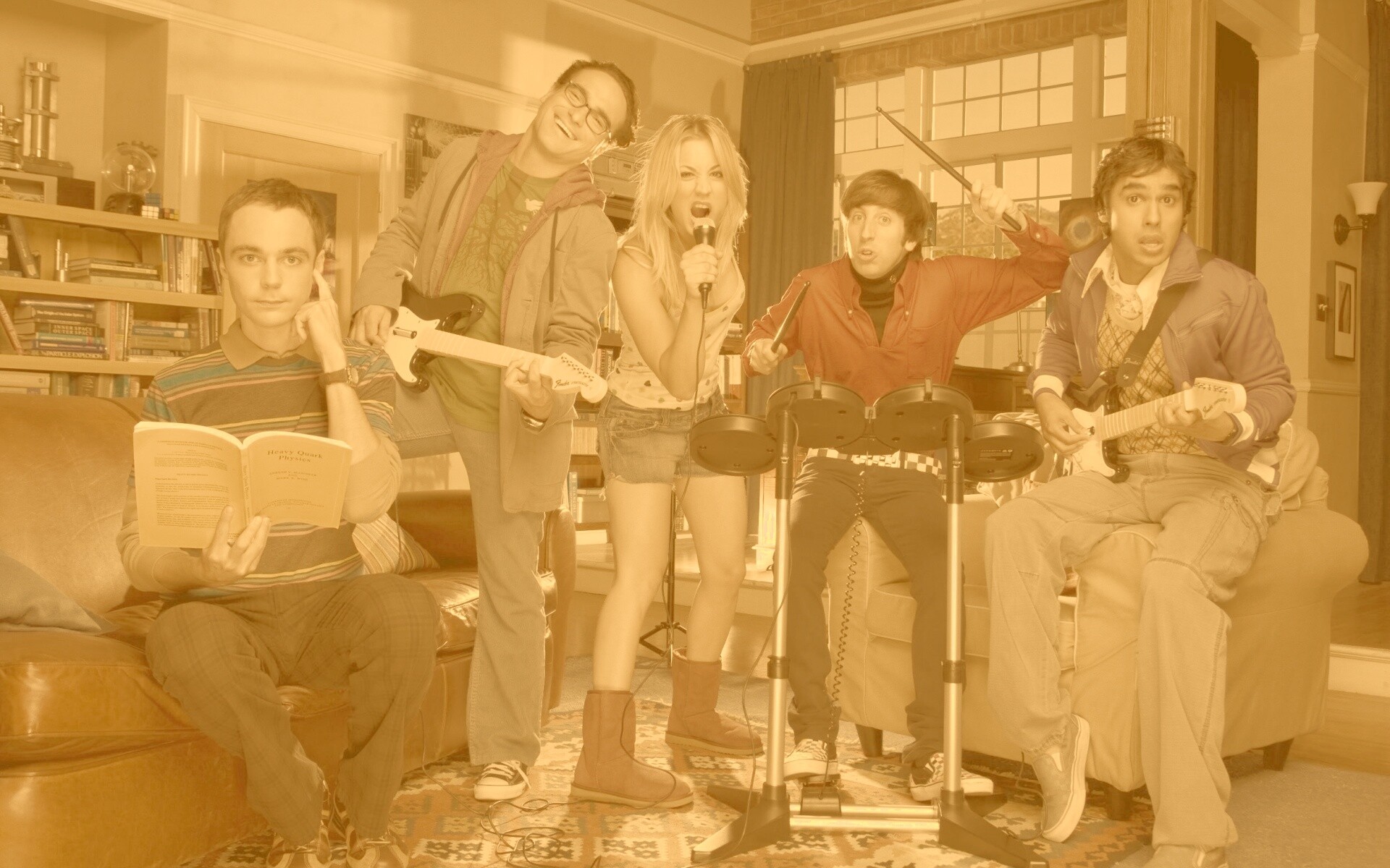 Теория большого взрыва обои