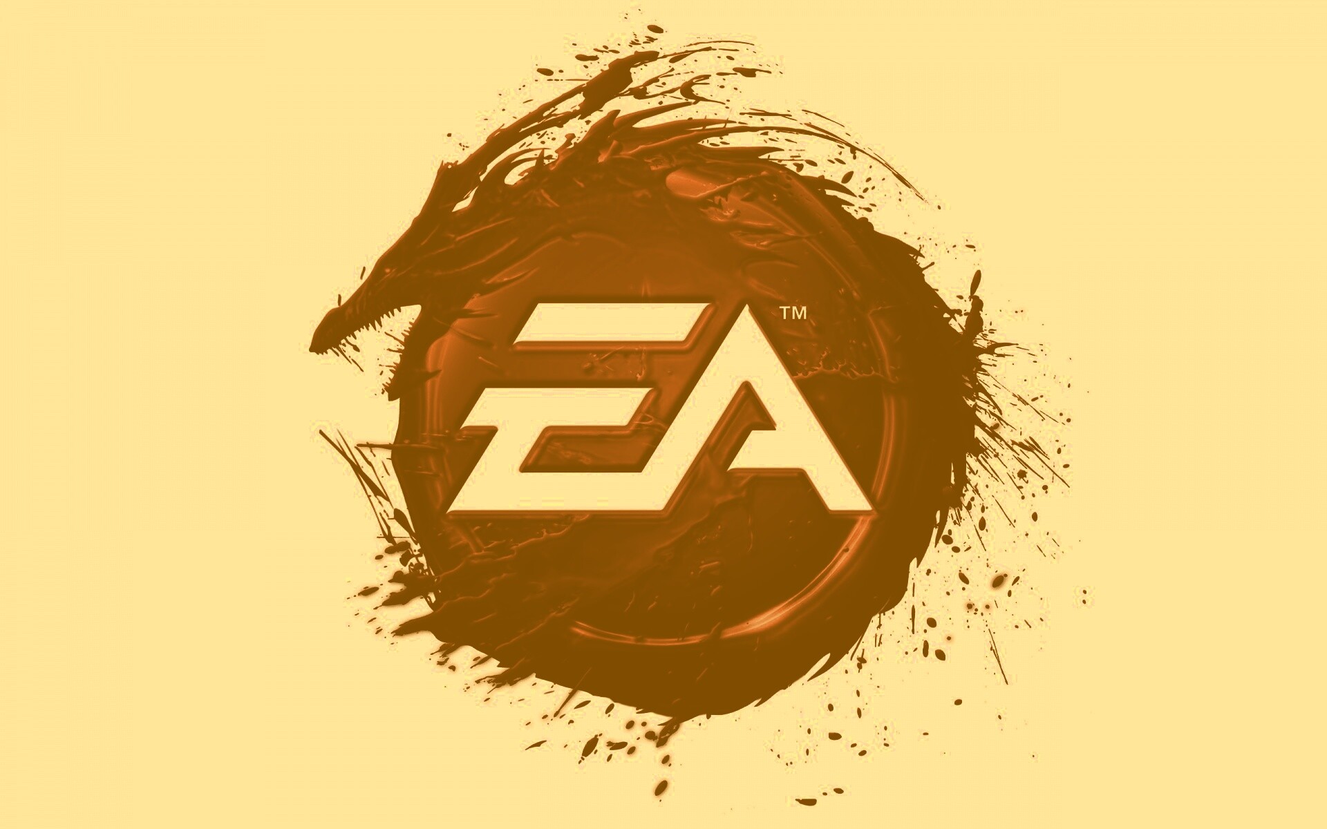 Логотип Electronic Arts из Dragon Age обои