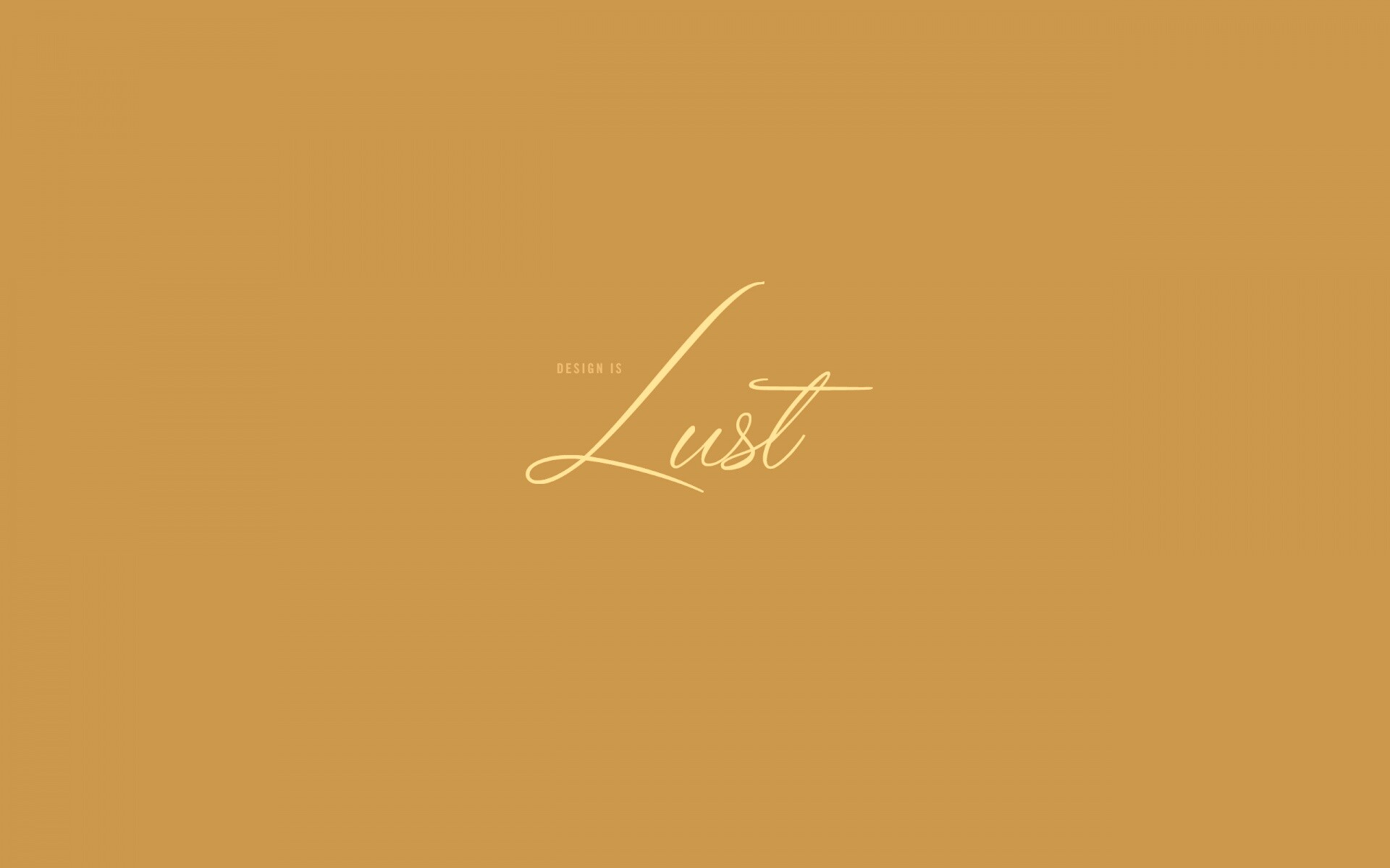 Design is lust обои