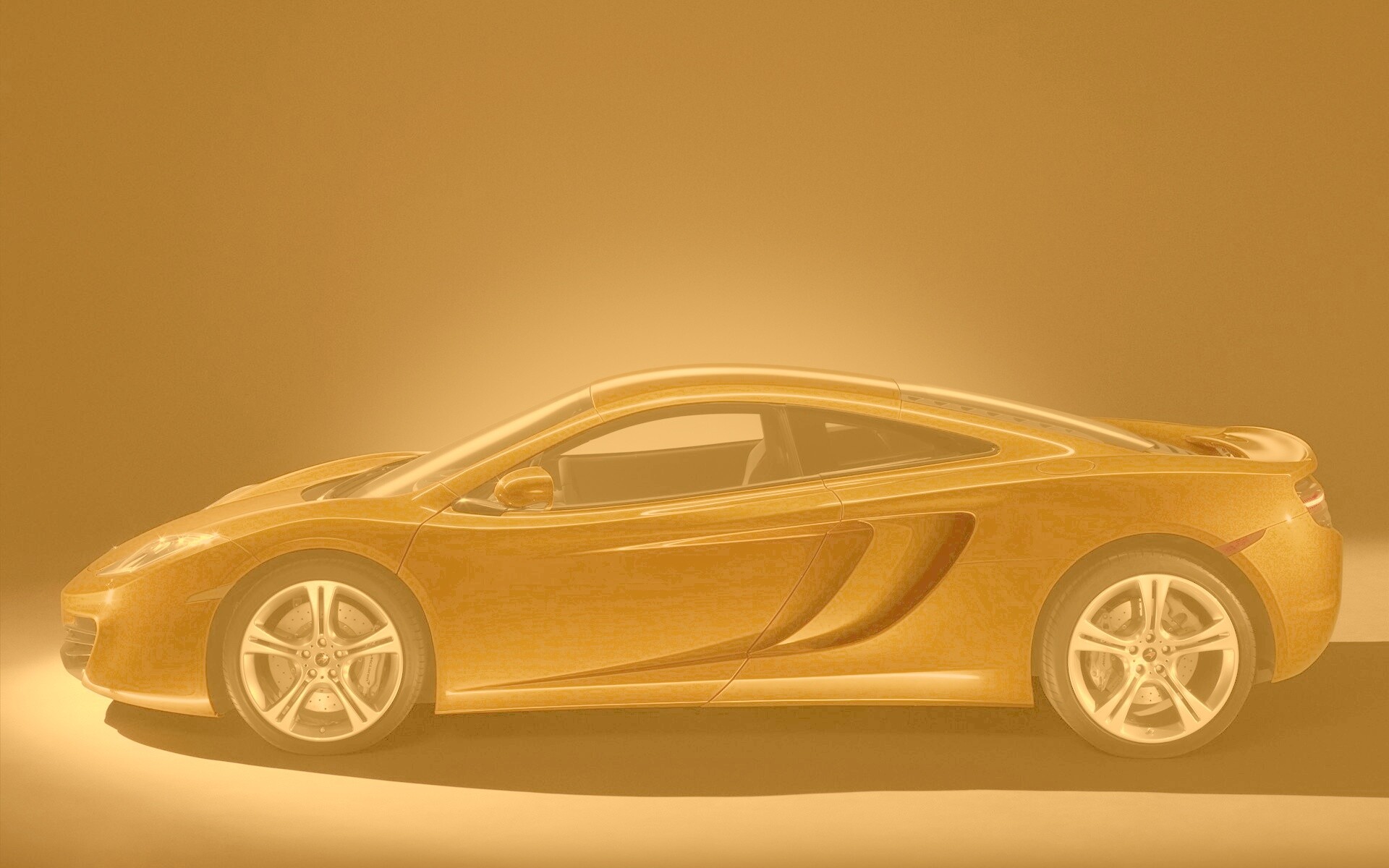 Mclaren в профиль обои