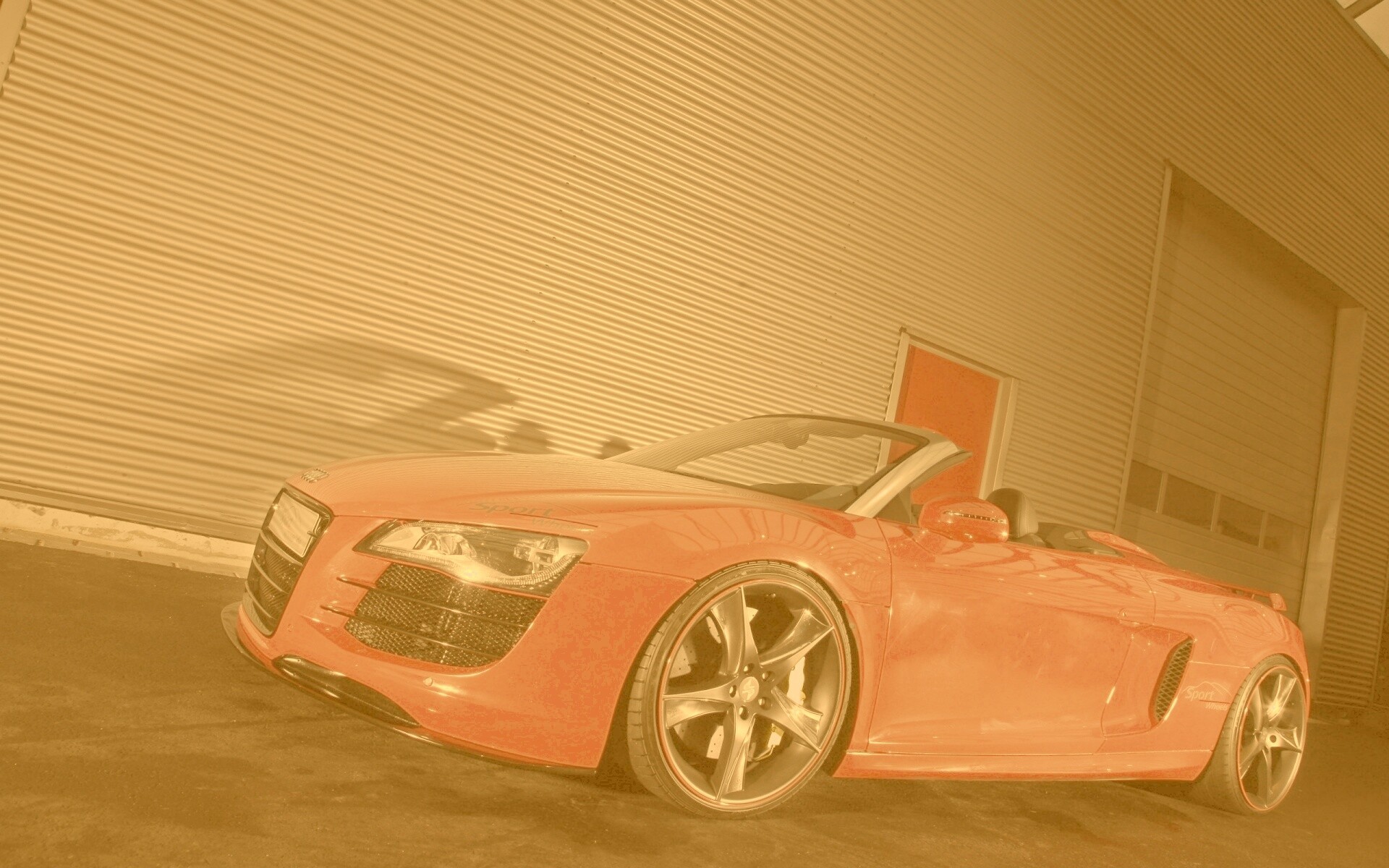 Audi R8 кабриолет обои