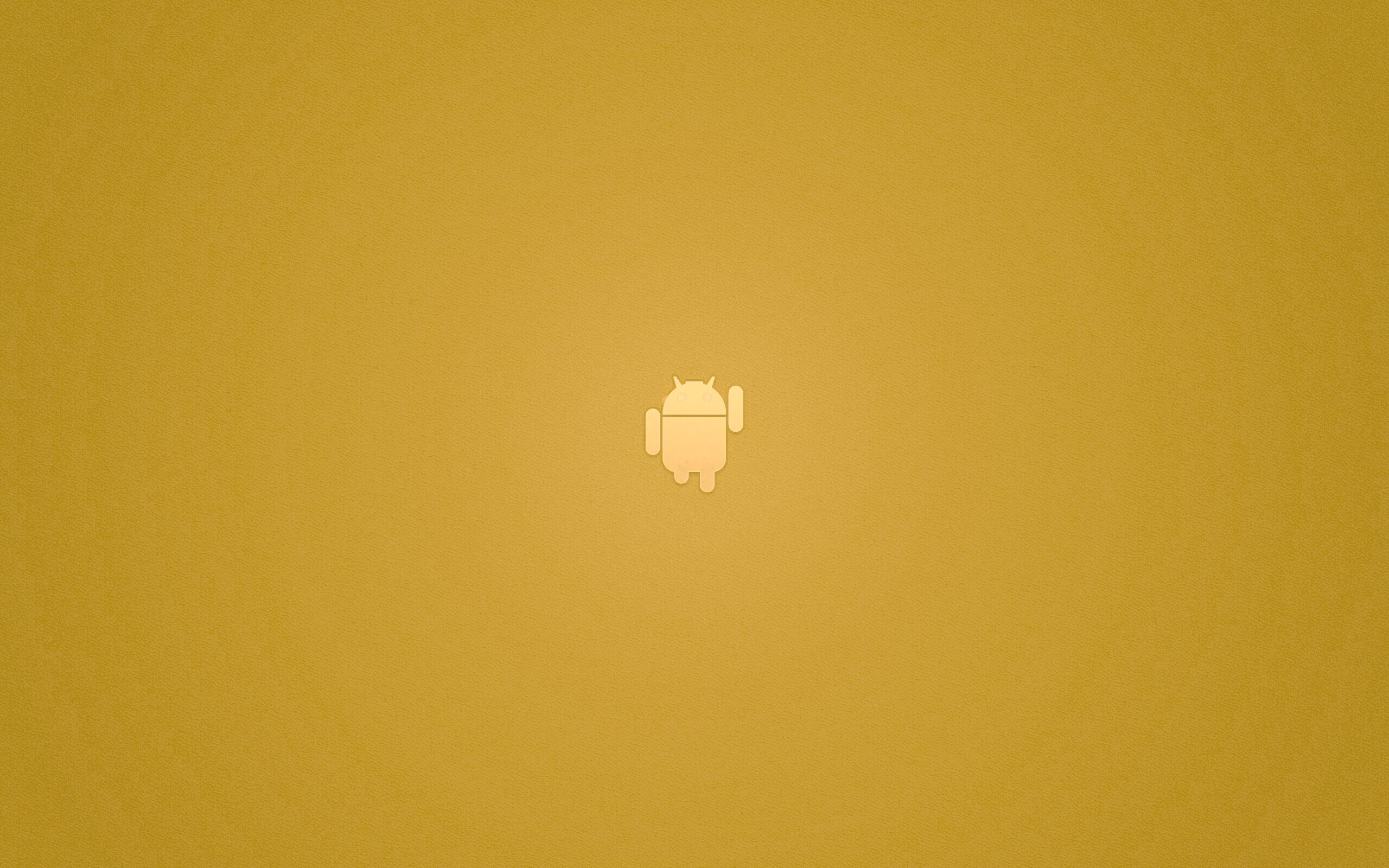 Логотип Android на зеленом фоне обои