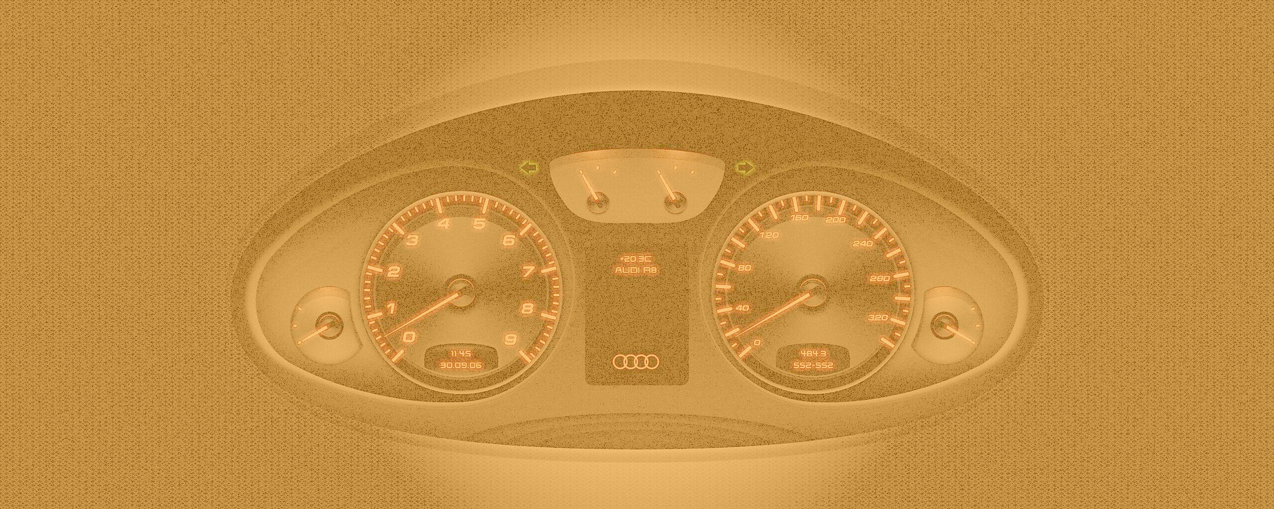 Приборная панель Audi обои