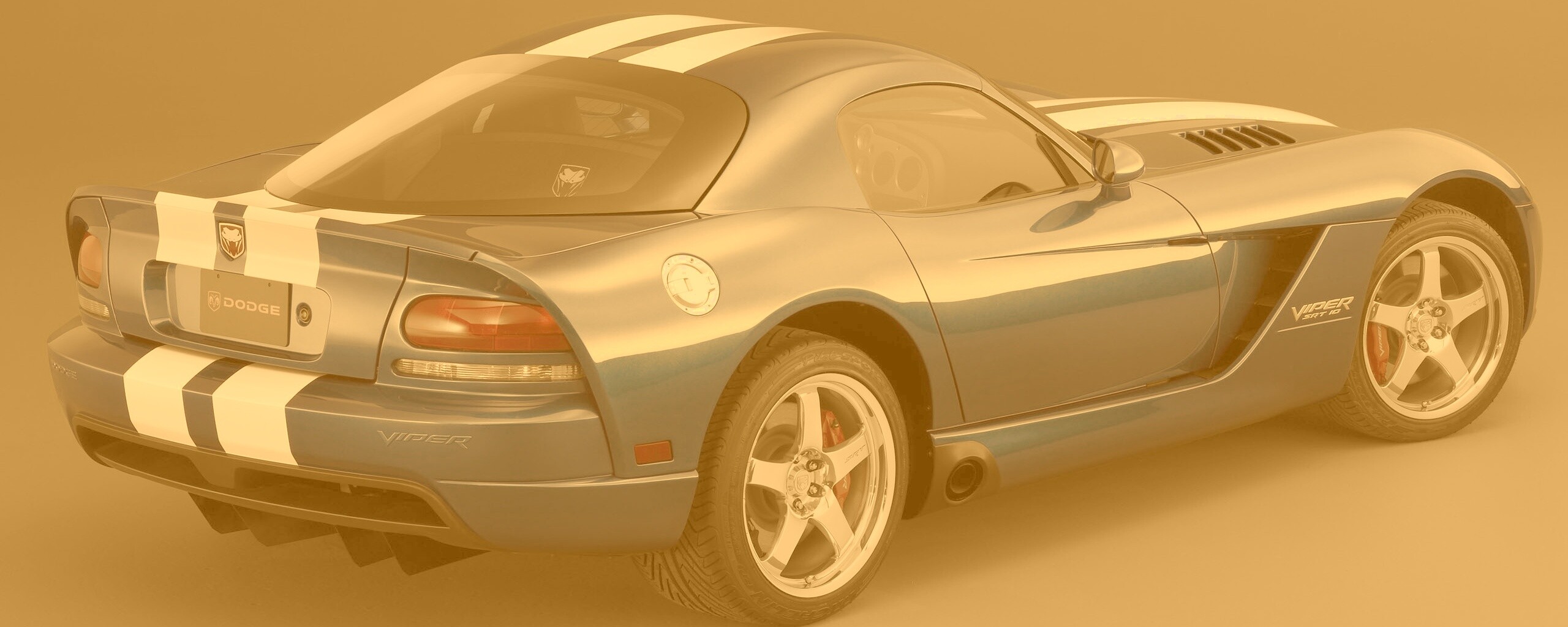 Синий Dodge Viper обои