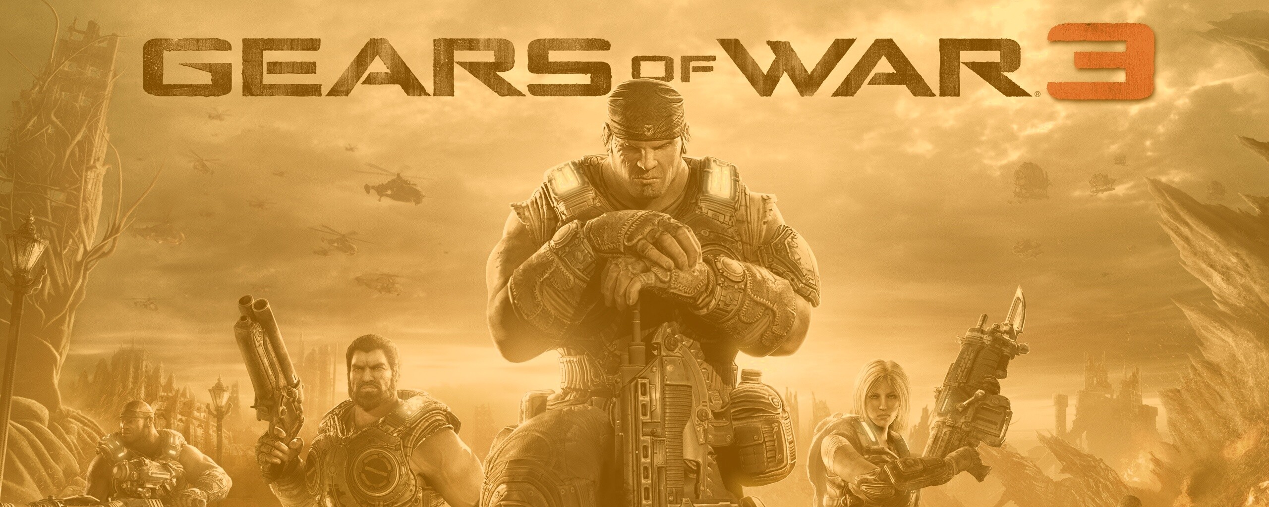 Gears of War 3 обои
