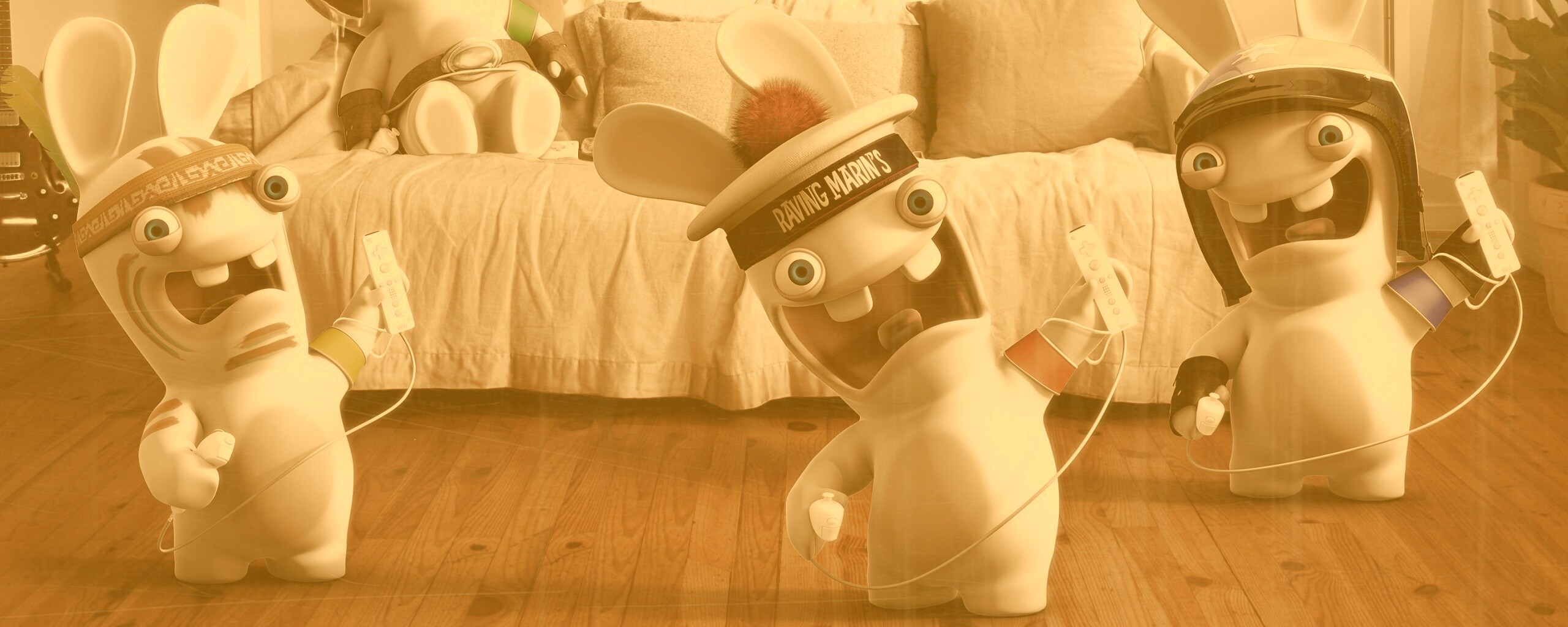 Raving Rabbids wii обои