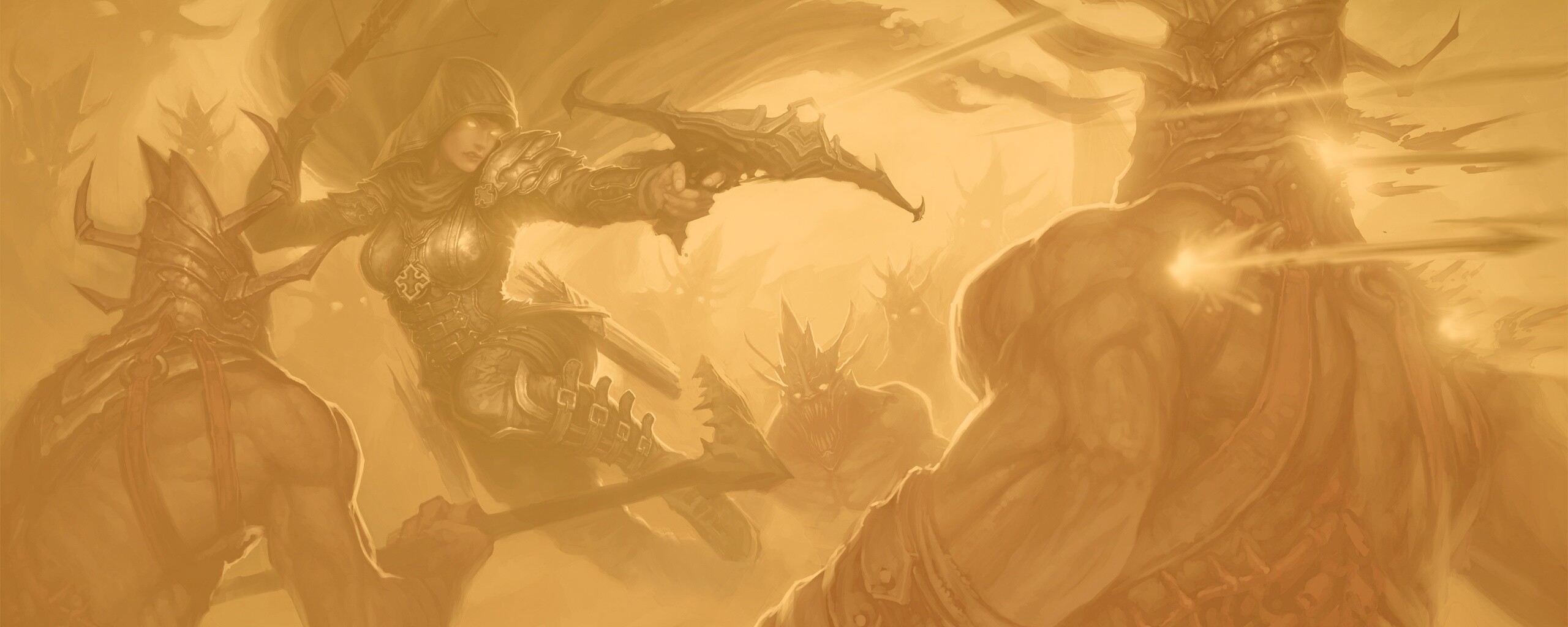 Охотник на демонов из Diablo 3 обои