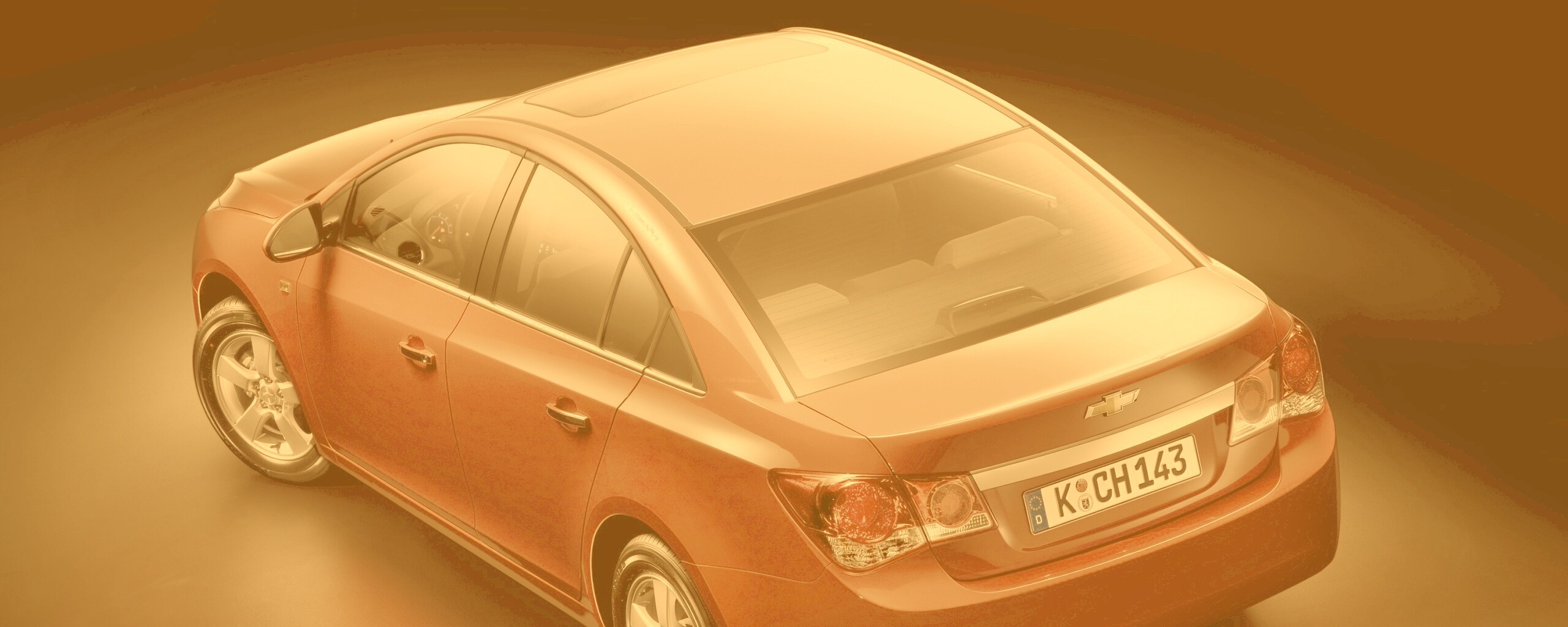 Шевроле Cruze красного цвета обои