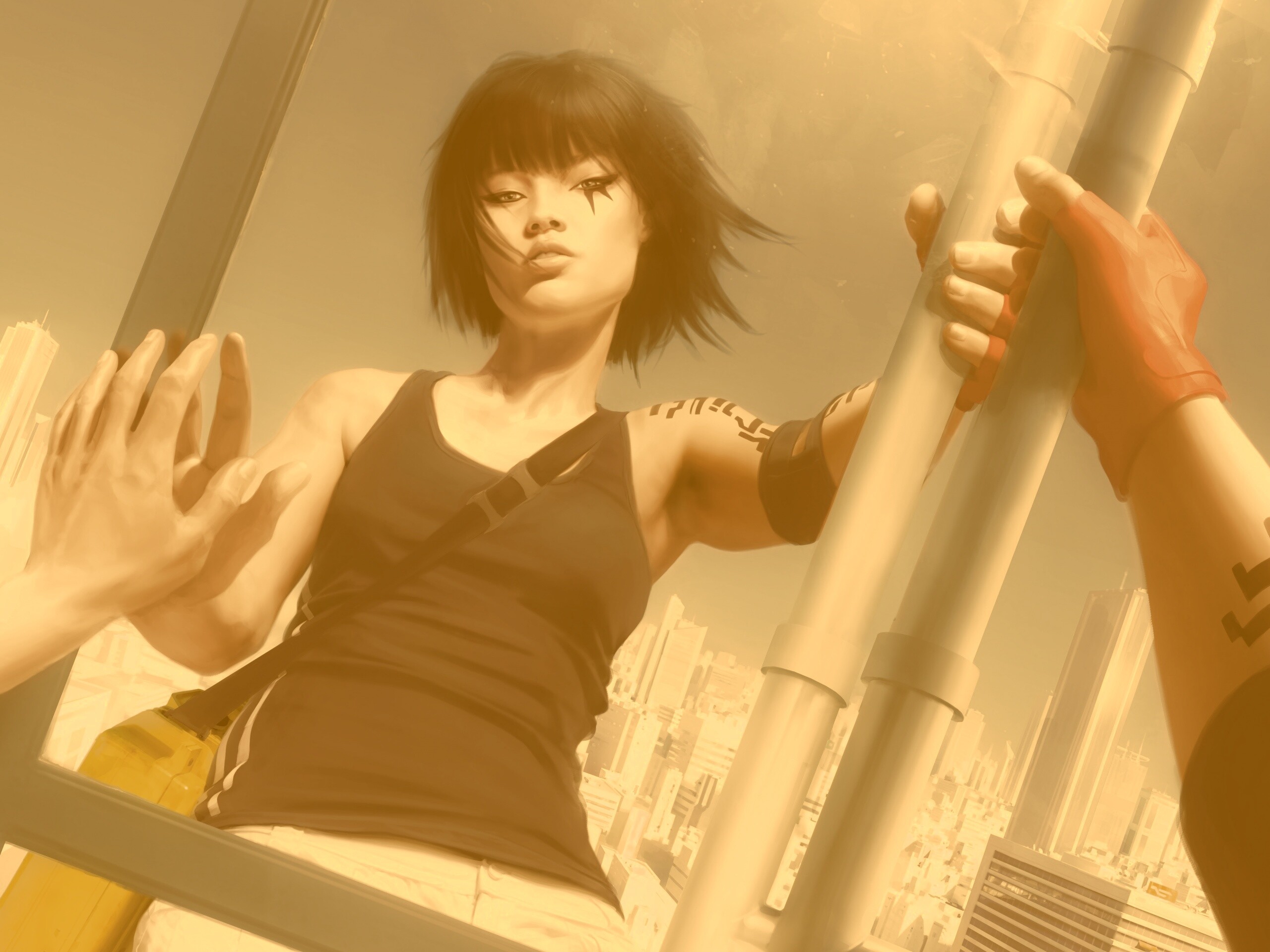 Faith из Mirrors Edge обои