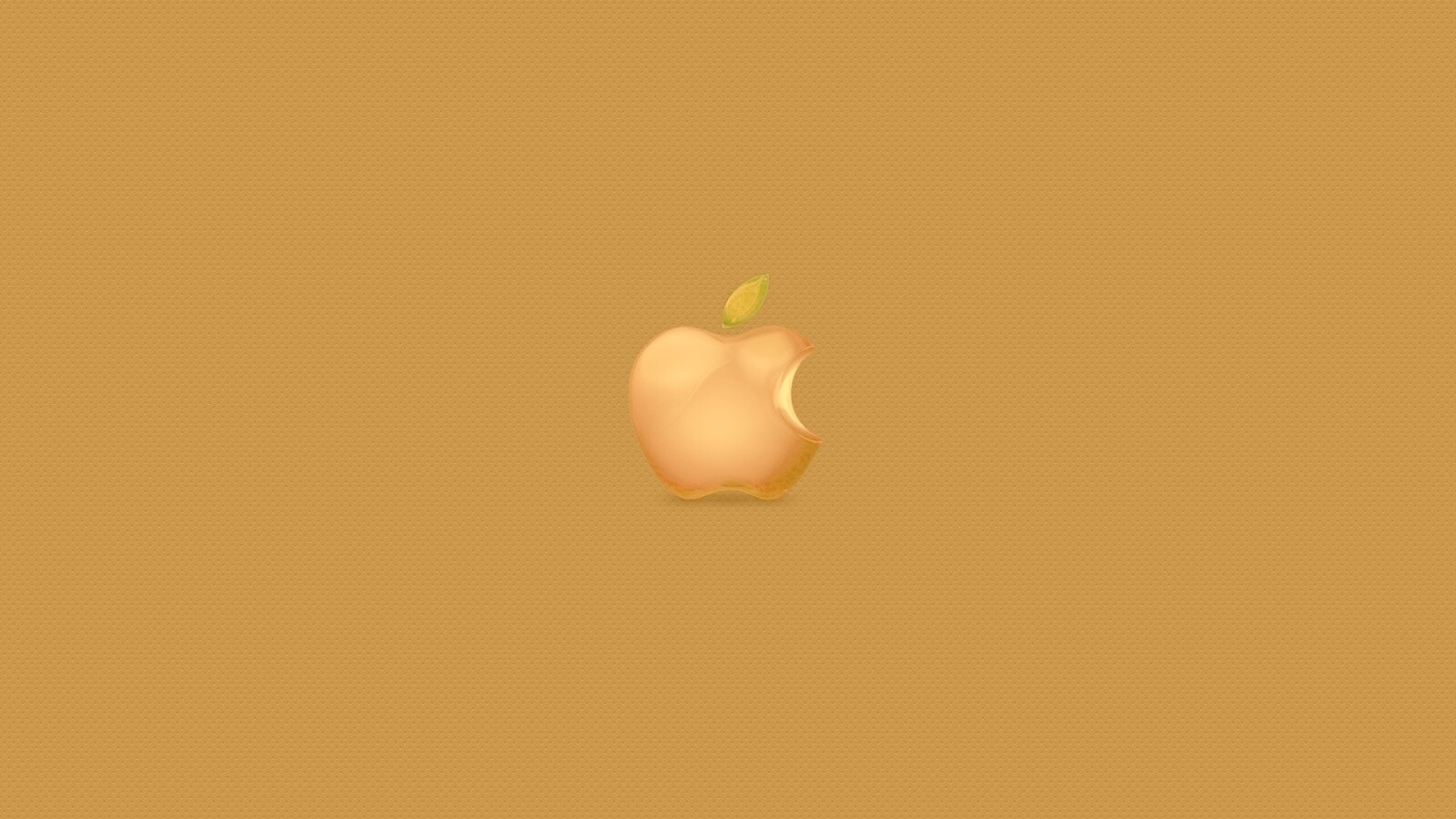 Реалистичный логотип Apple обои