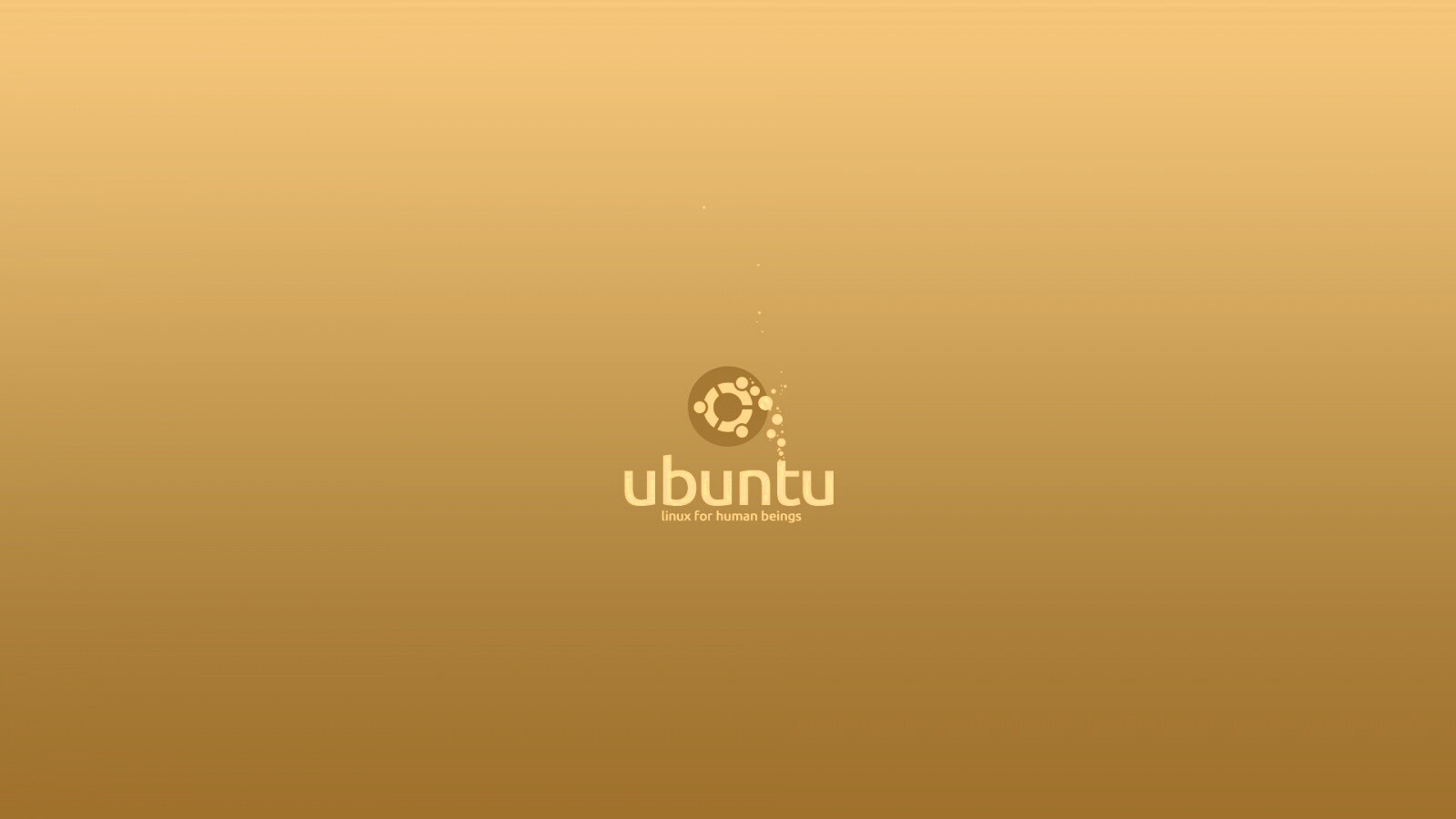 Логотип Ubuntu обои