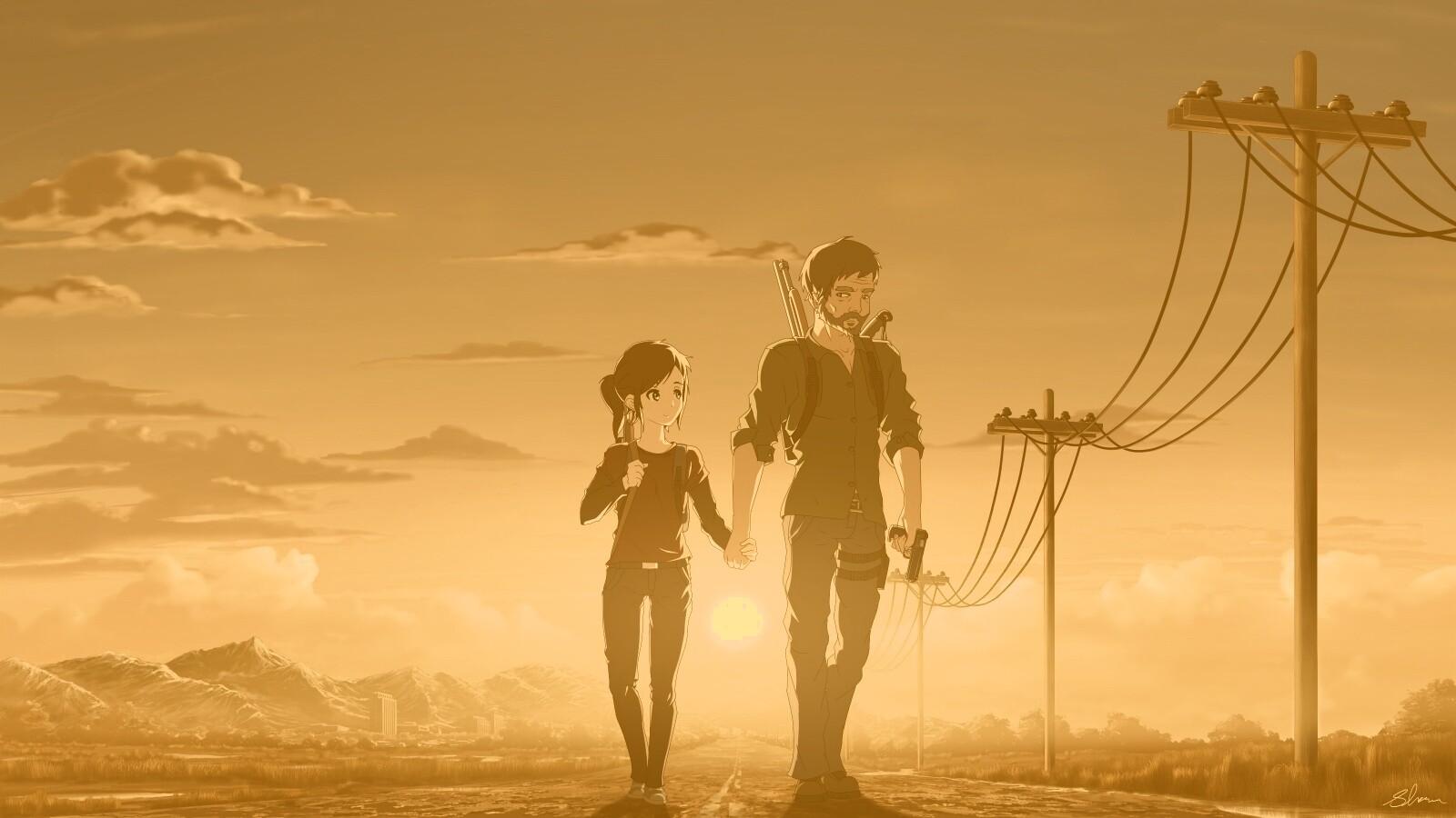 The last of us обои