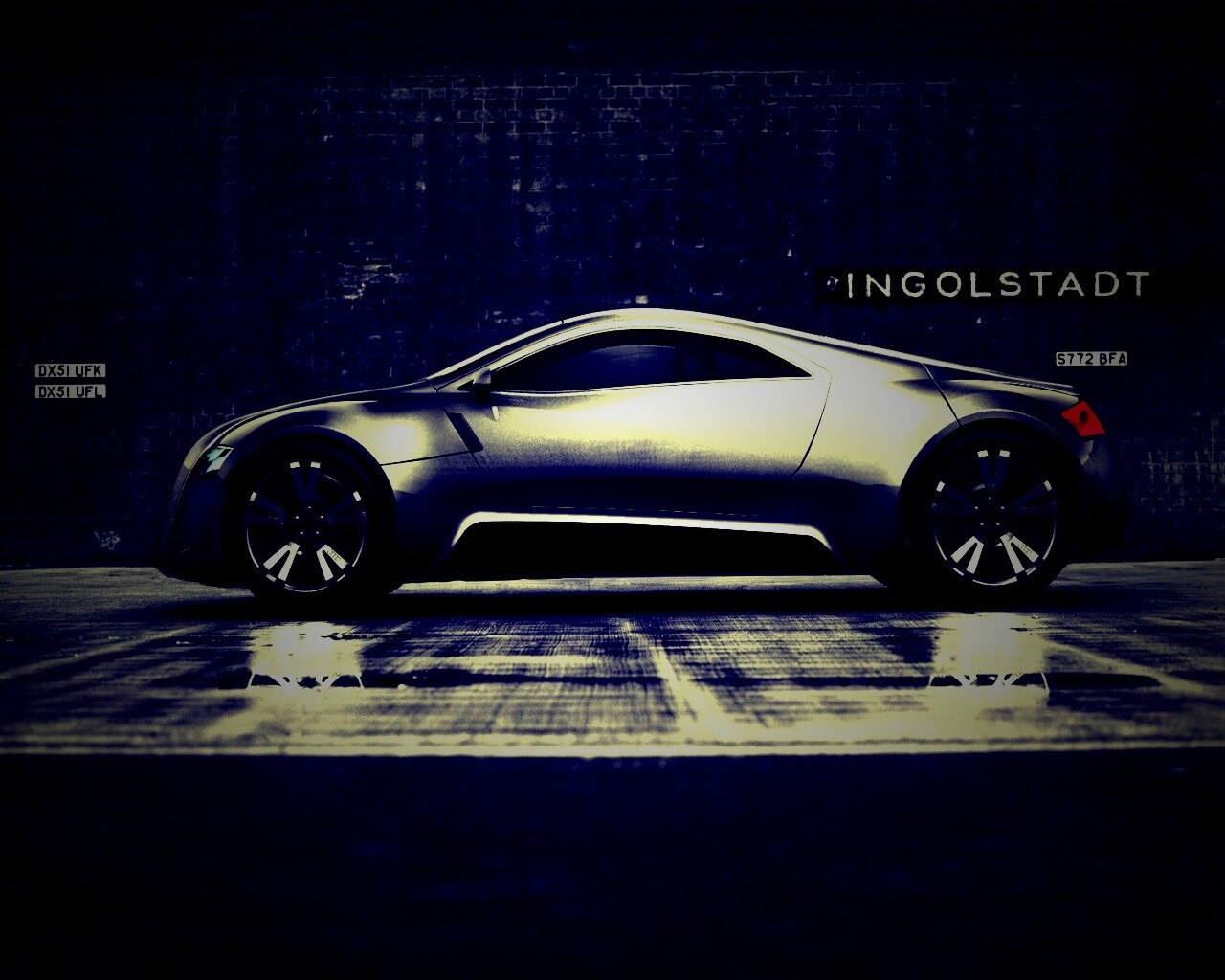 Концепт Audi R Zero обои