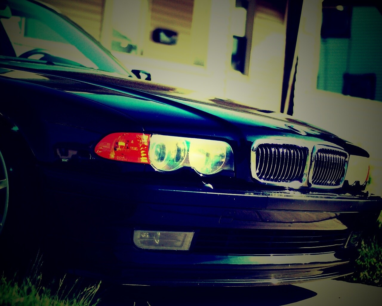 BMW e38 обои
