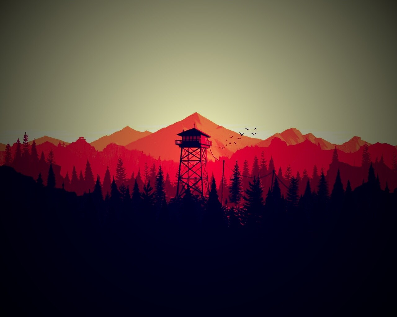 Firewatch обои