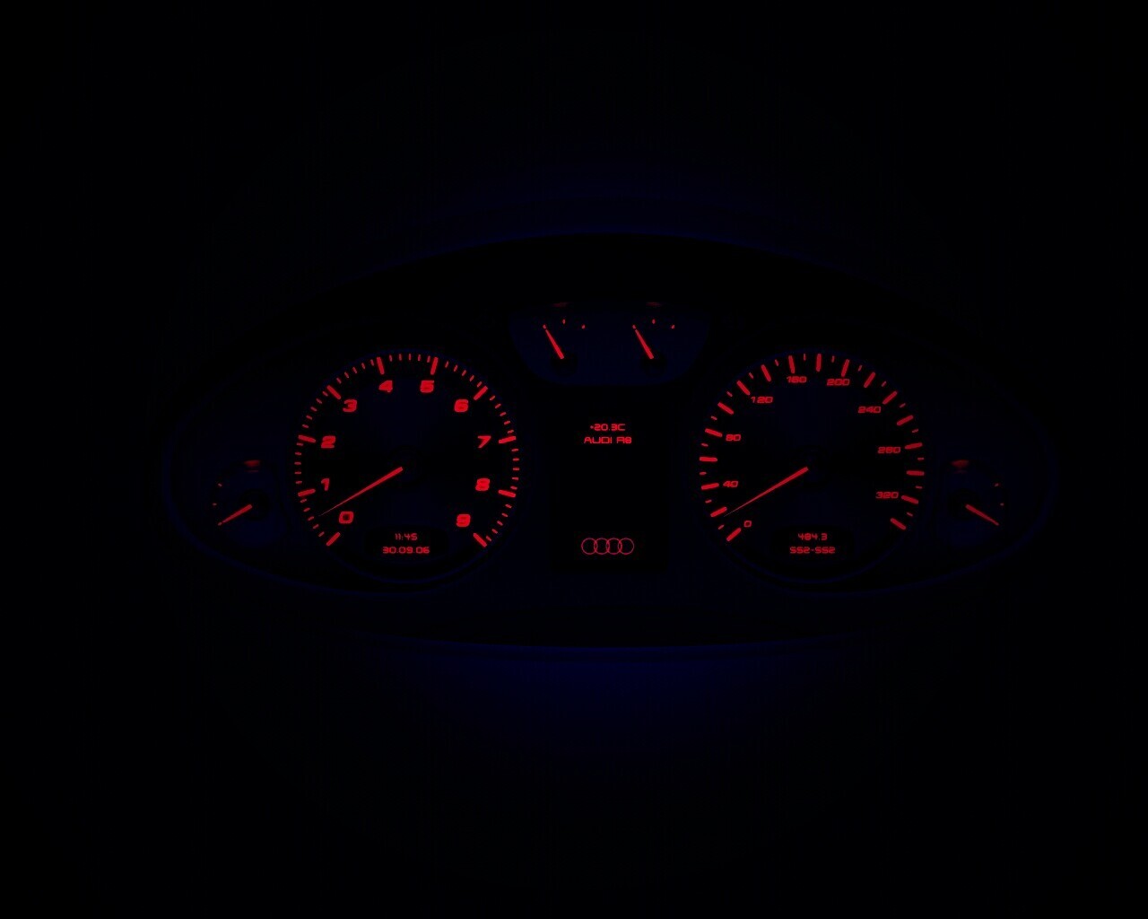 Приборная панель Audi обои