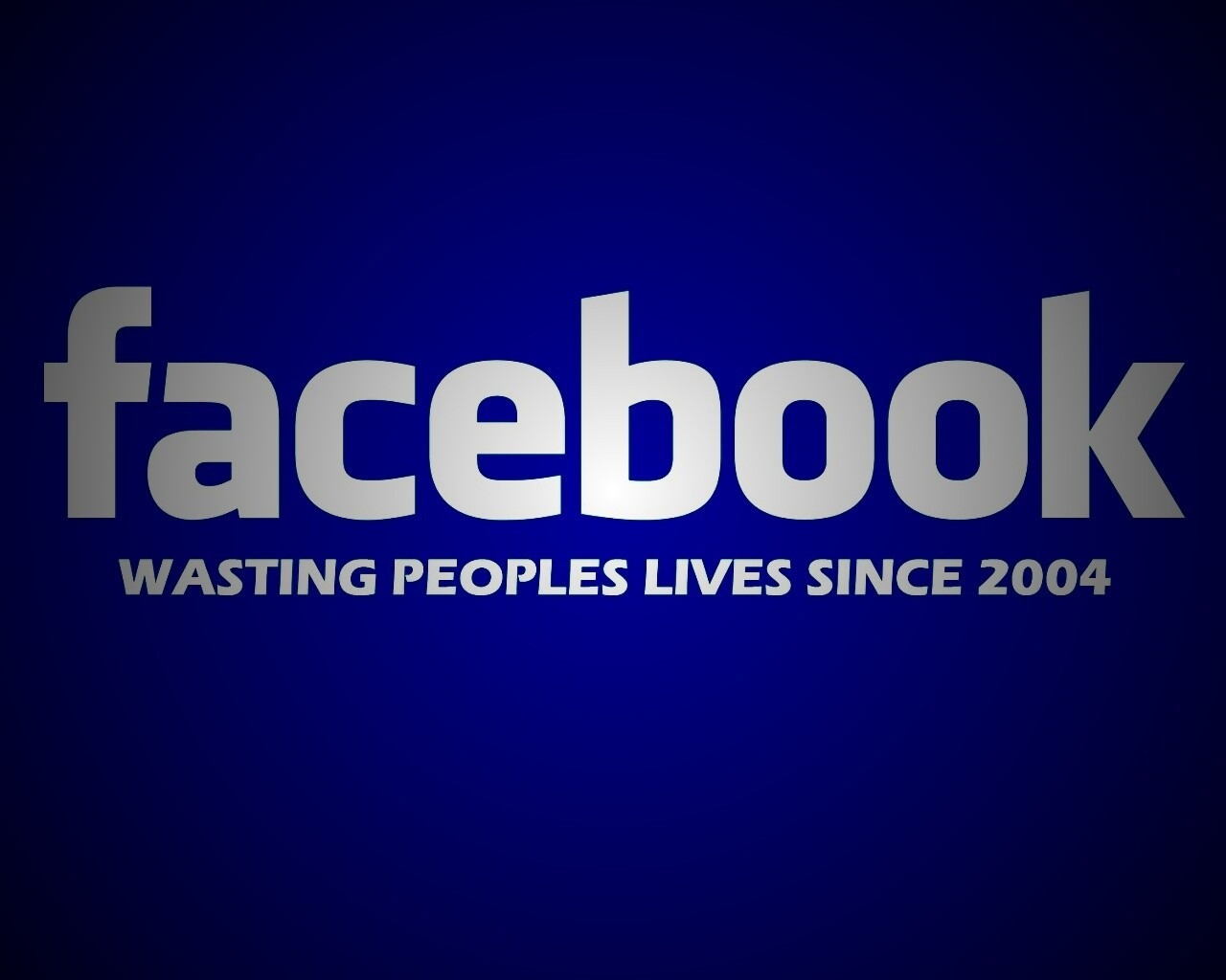 Facebook - жизнь на свалку обои