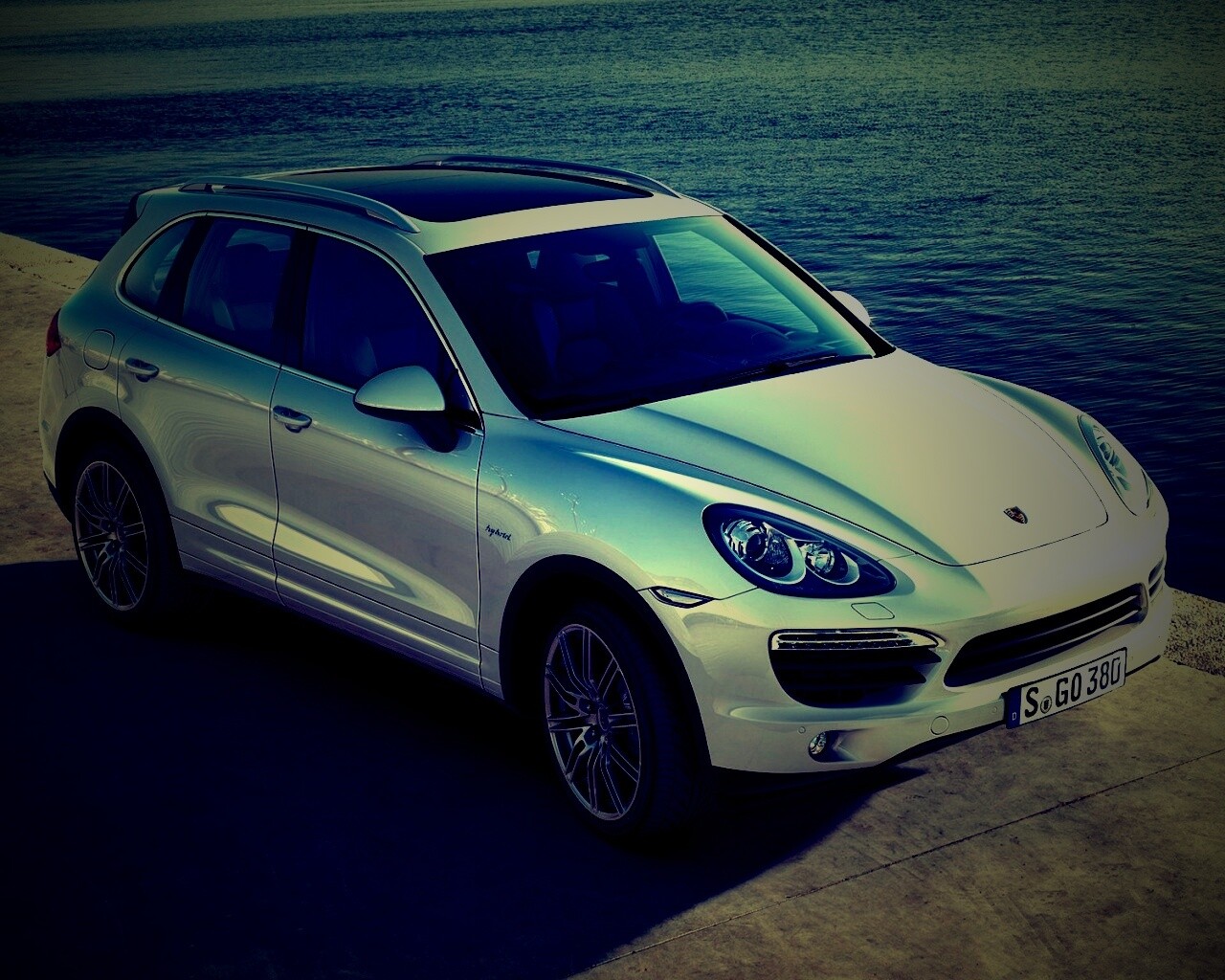 Porsche cayenne обои