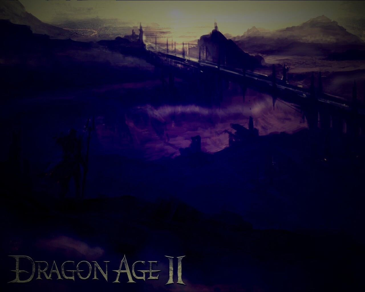 Пейзаж Dragon Age обои