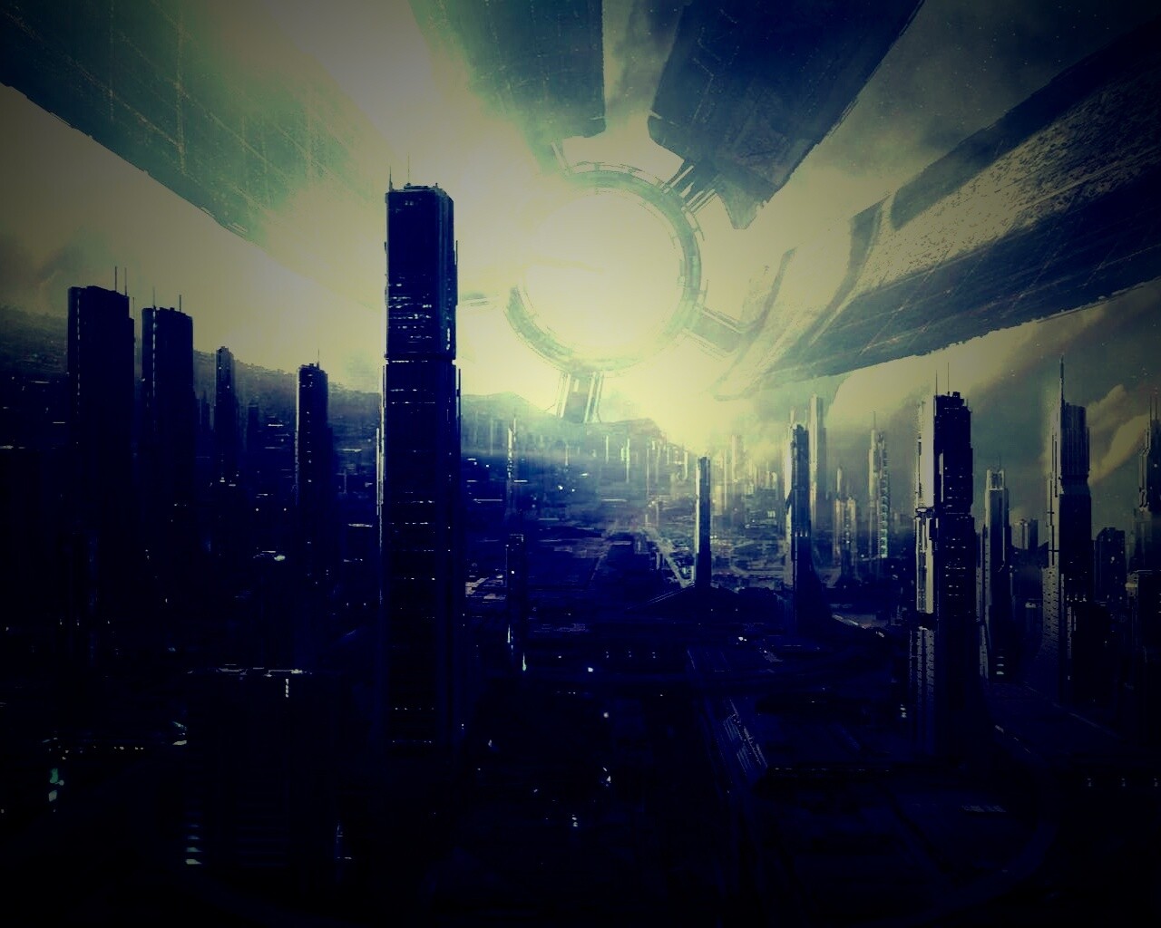 Цитадель из Mass Effect обои
