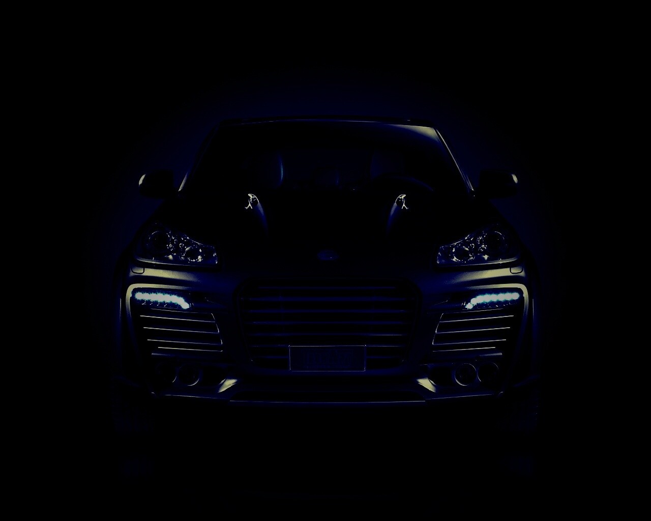 Magnum для Porcshe Cayenne от Techart обои