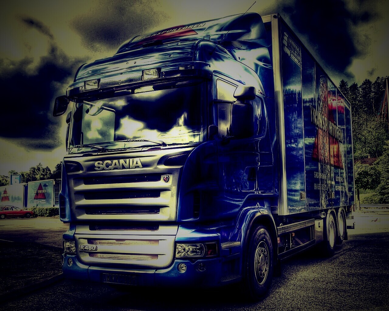 Scania обои