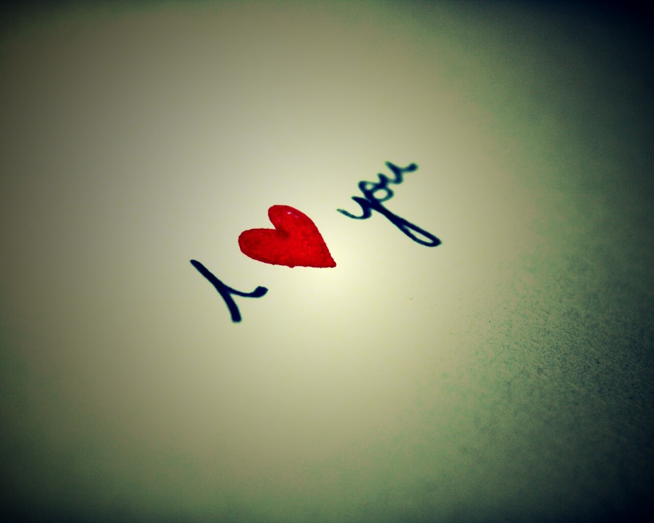 I love you обои