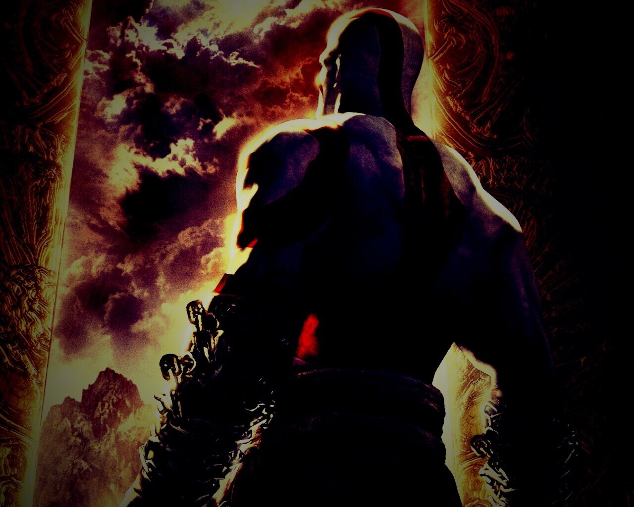 Кратос из God of War обои