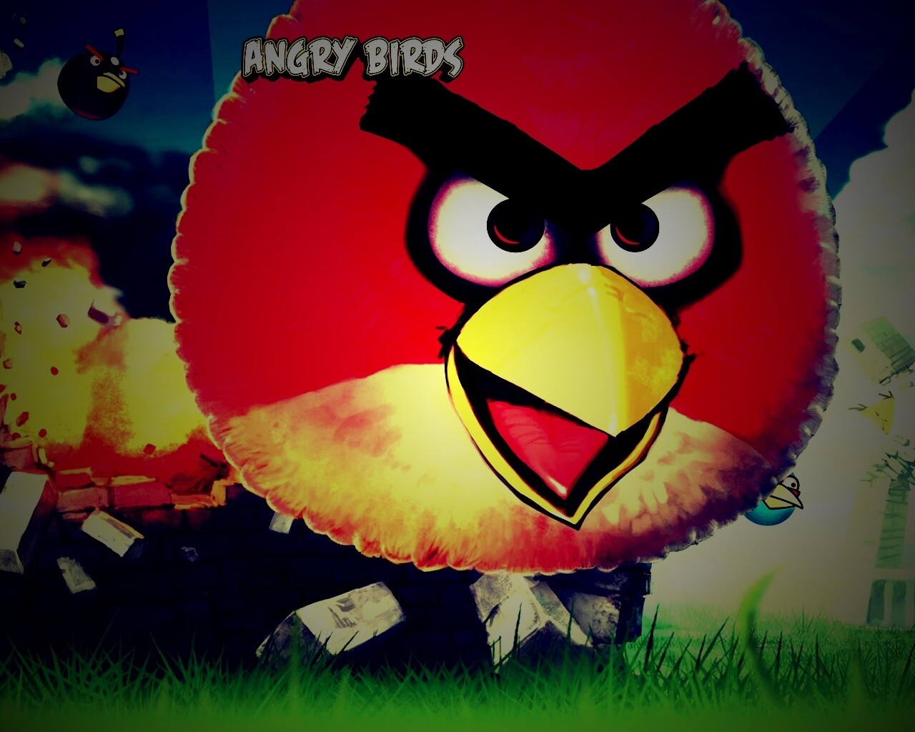 Angry Birds обои