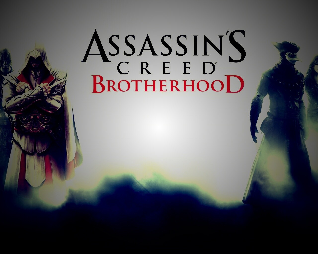 Персонажи игры Assasin"s Creed Brotherhood обои