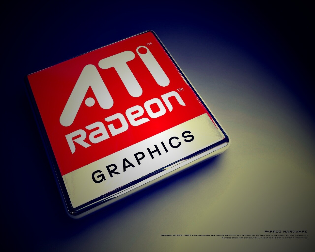 Логотип Ati Radeon Graphics обои