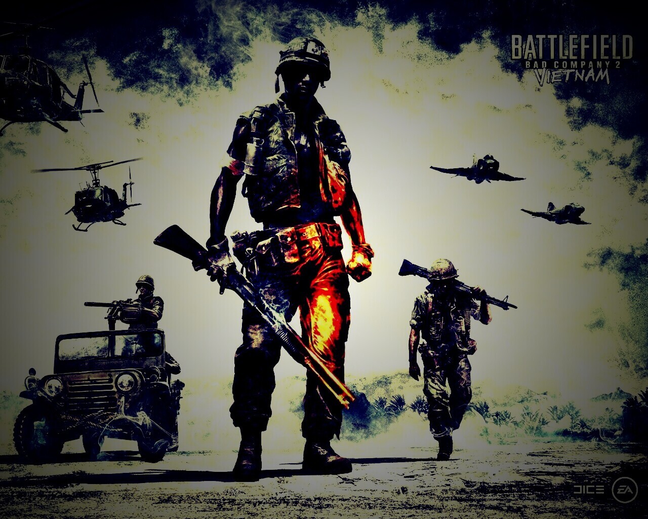 Battlefield Bad Company 2 Vietnam обои