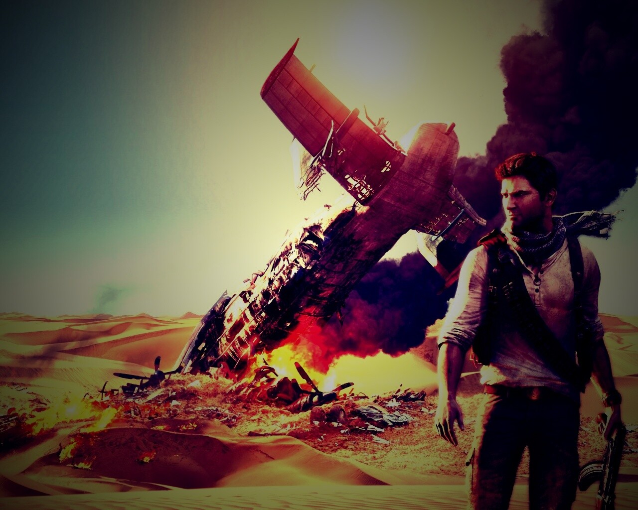 Uncharted 3 : Drakes deception обои