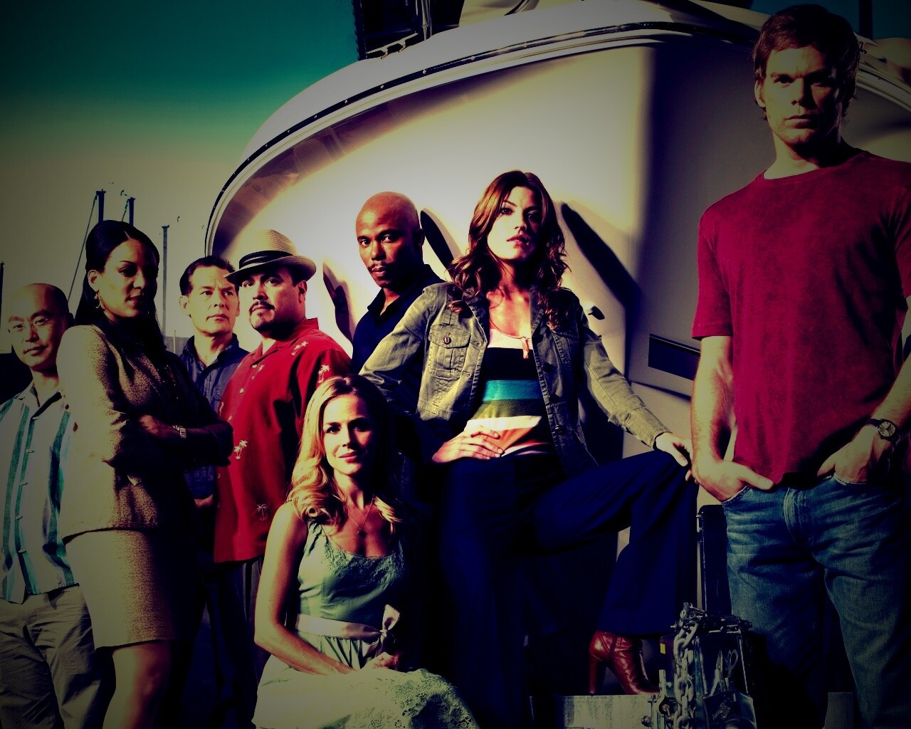 Персонажи сериала Dexter обои