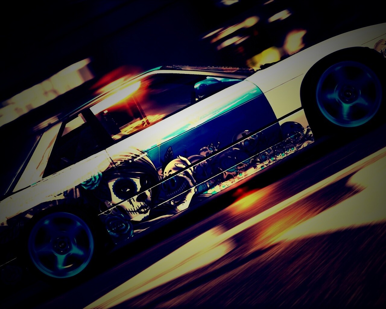 Nissan Silvia s13 Non Grata из GTA4 обои