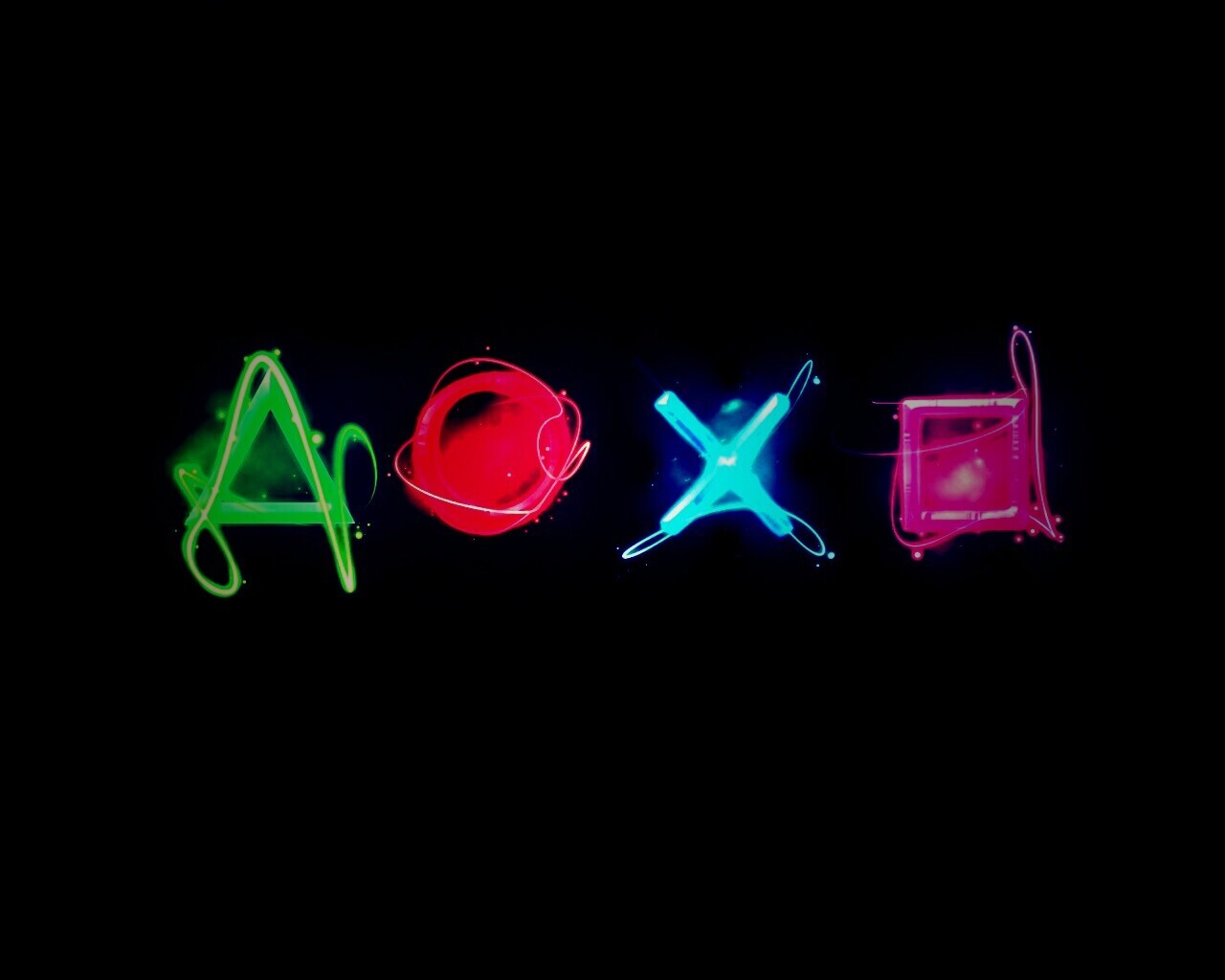 Кнопки контроллера Playstation обои