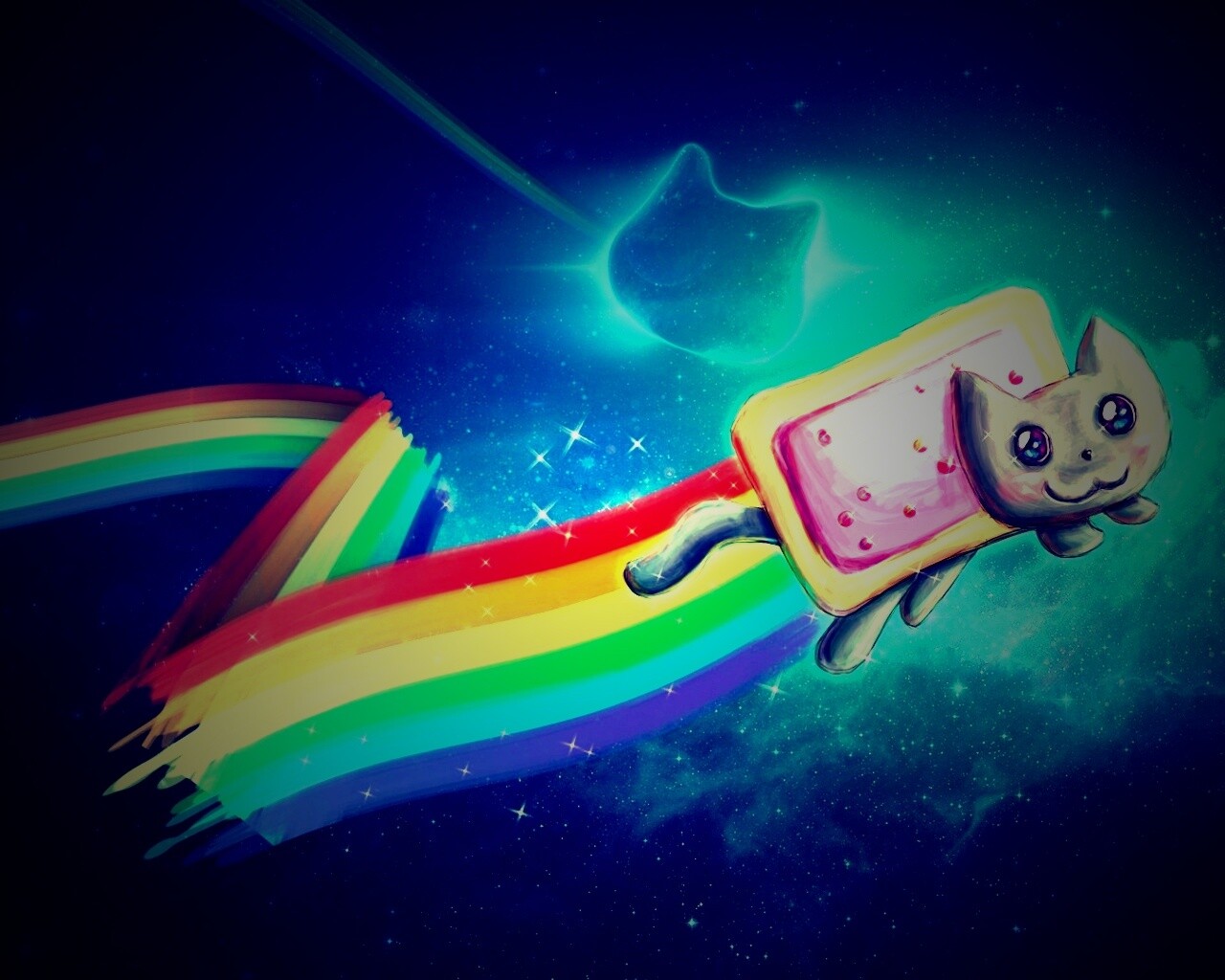 Nyan cat обои