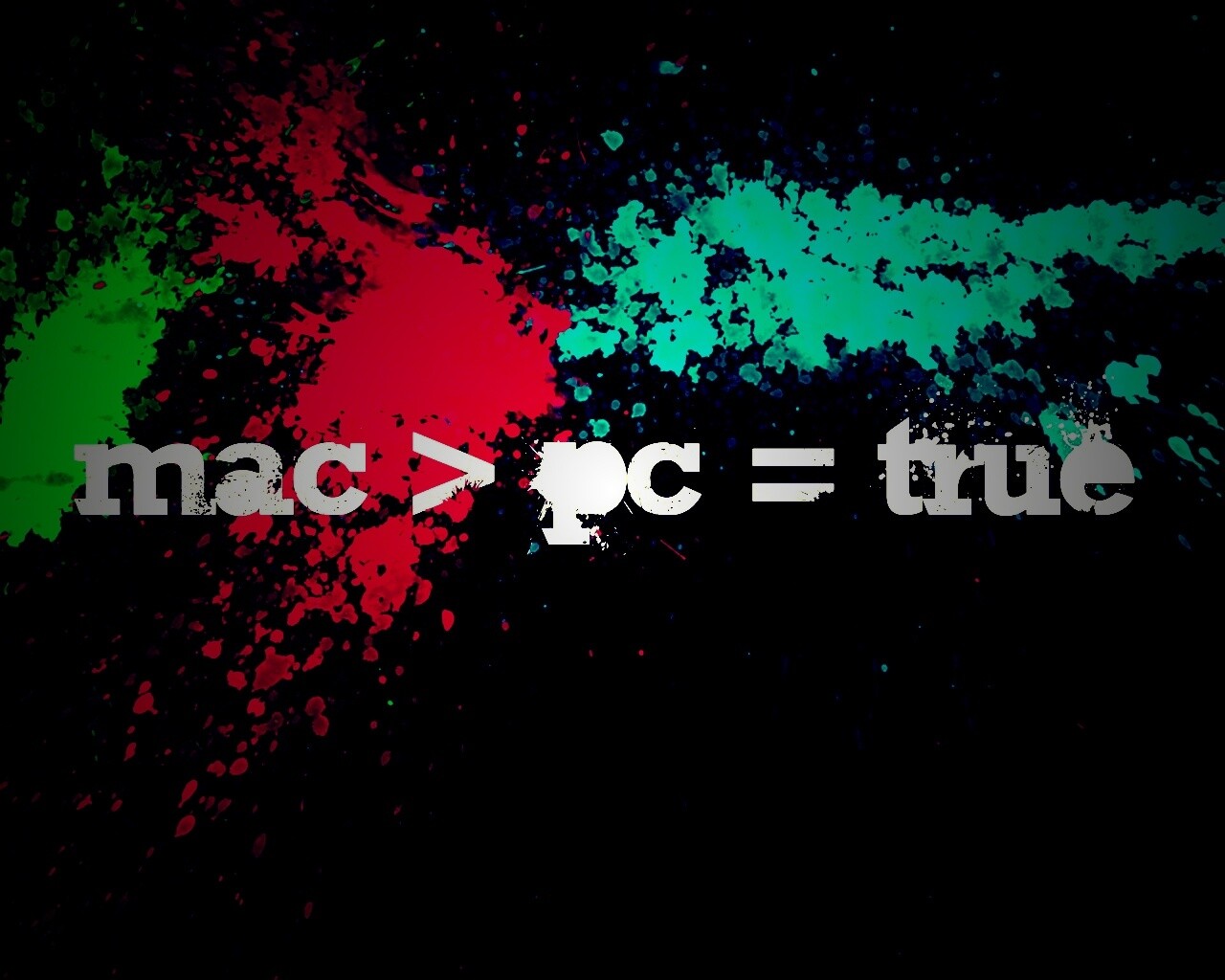 Mac лучше Pc обои