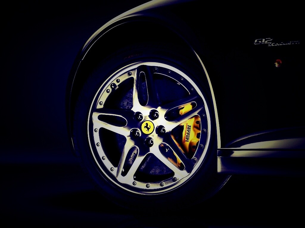 Колесо Scaglietti 612 обои