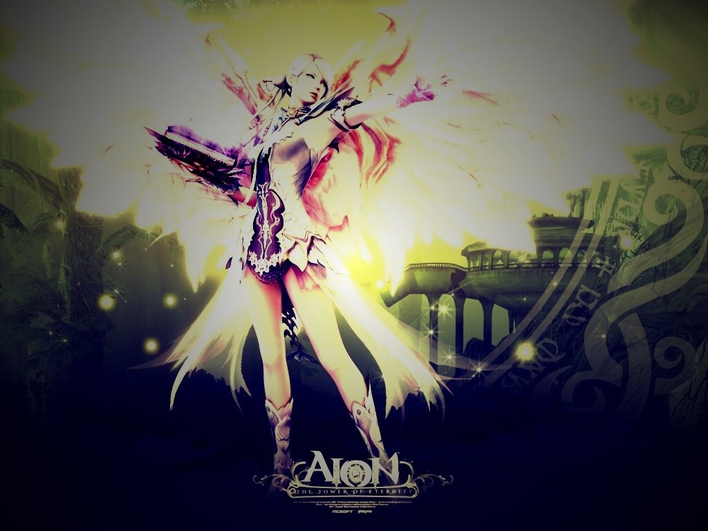 Девушка из Aion обои