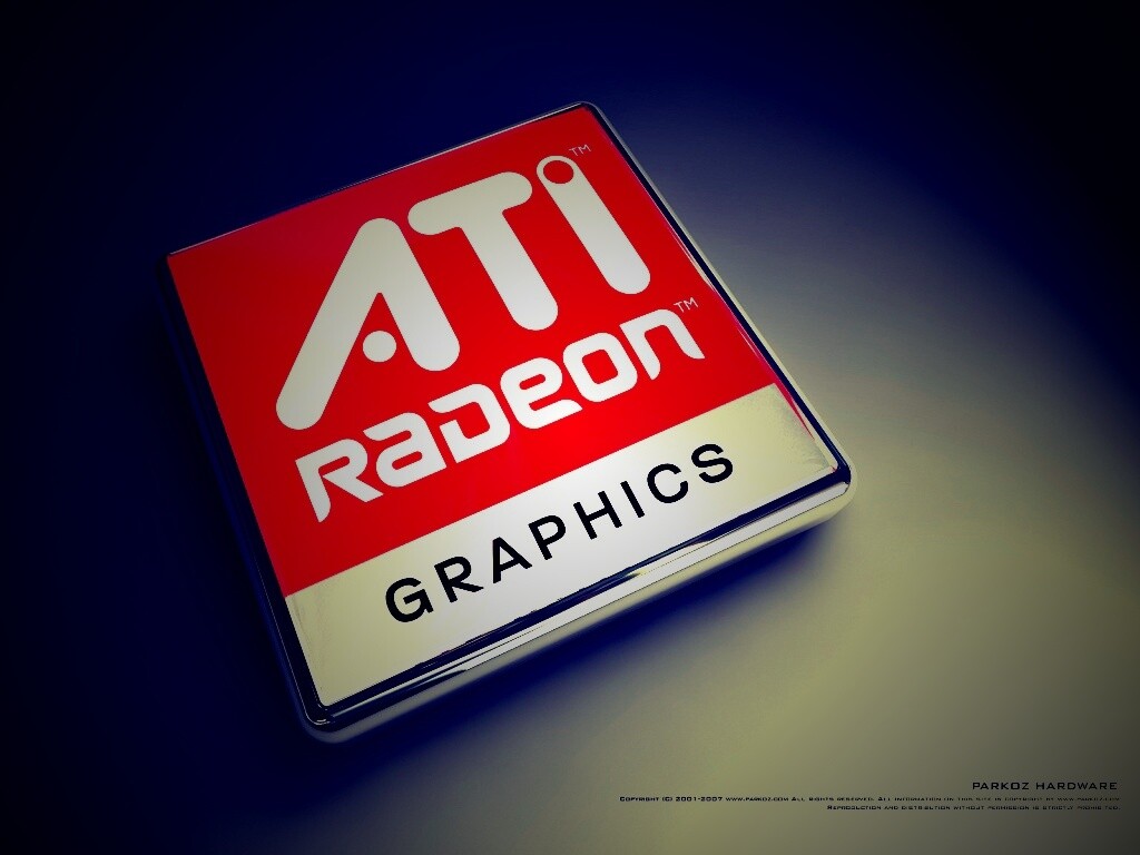 Логотип Ati Radeon Graphics обои