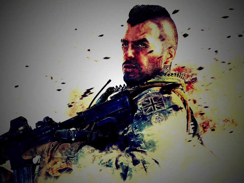 Солдат из COD Modern Warfare обои