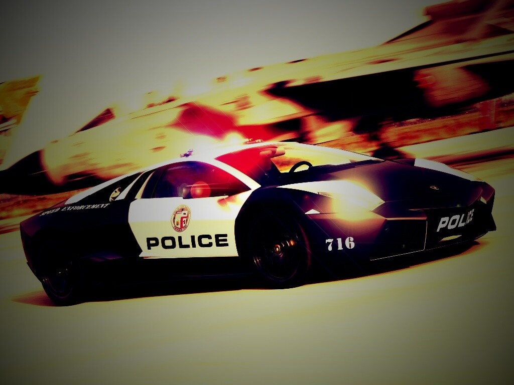 Полицейска Lamborghini из NFS обои