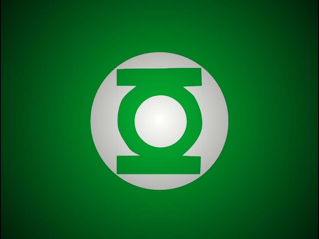 Знак Зеленого фонаря обои